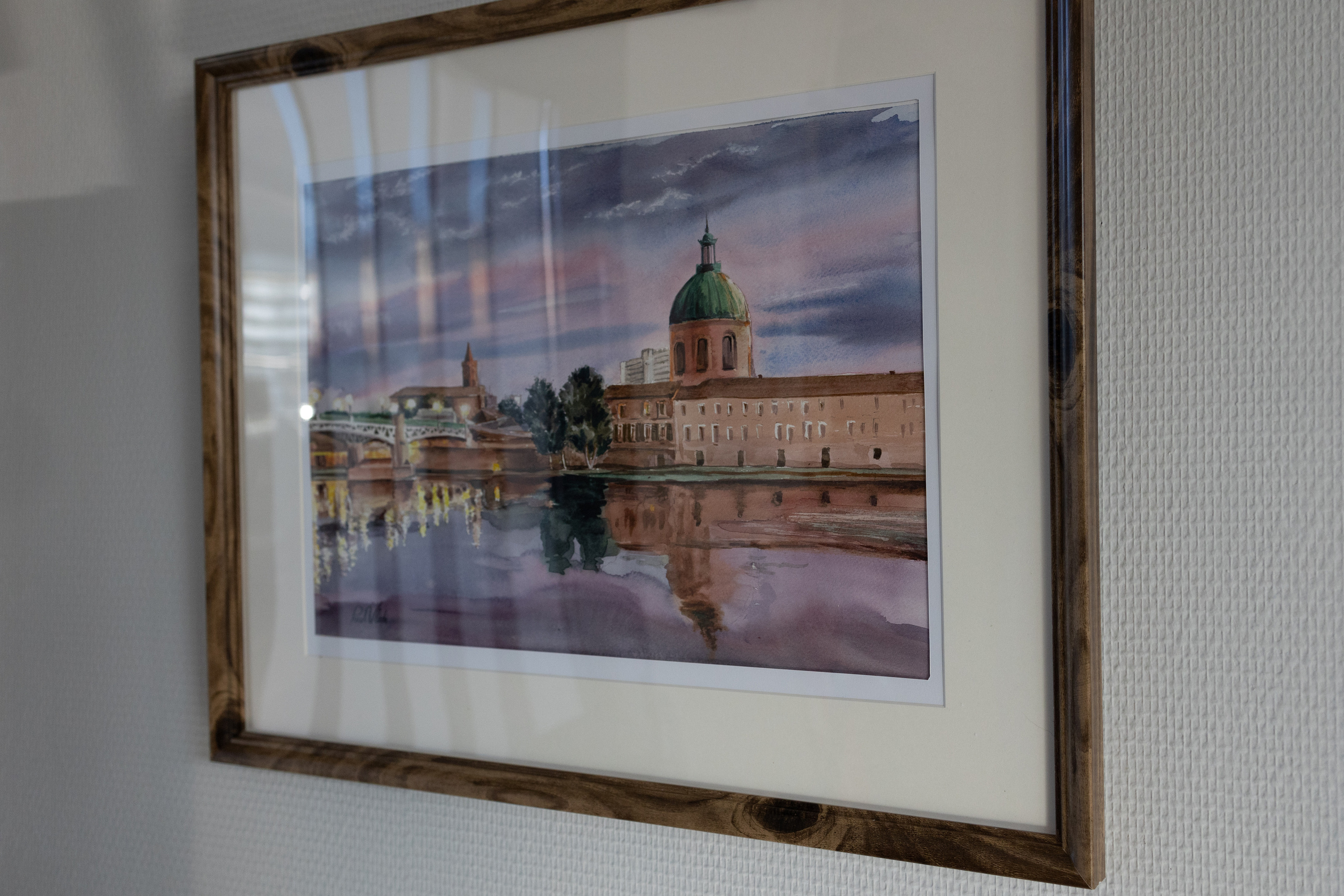 Exposition d’aquarelles de Toulouse par Paul Vladi. Eugénie Smirnova — Photographe à Toulouse et dans le Sud-Ouest