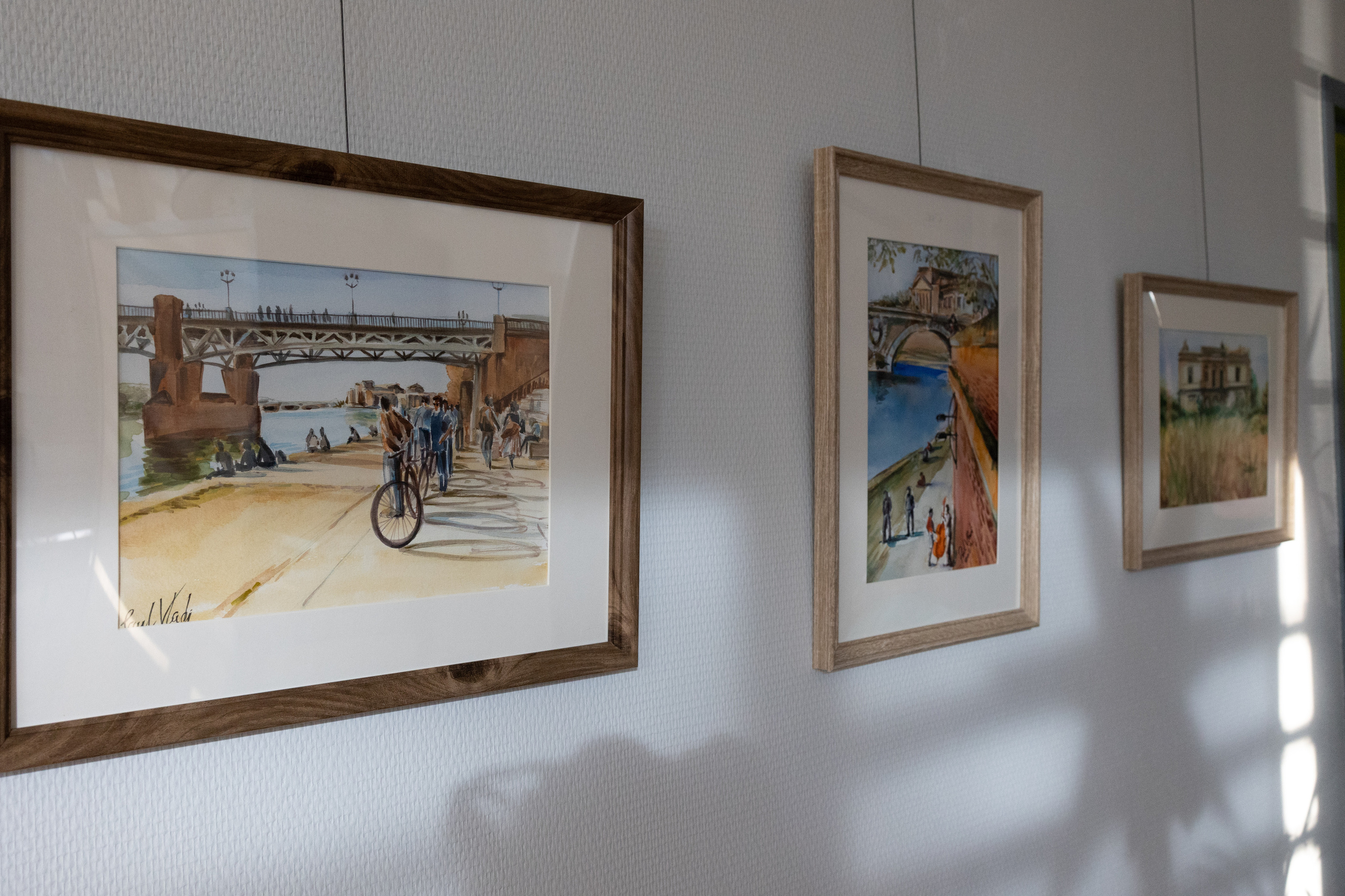 Exposition d’aquarelles de Toulouse par Paul Vladi. Eugénie Smirnova — Photographe à Toulouse et dans le Sud-Ouest