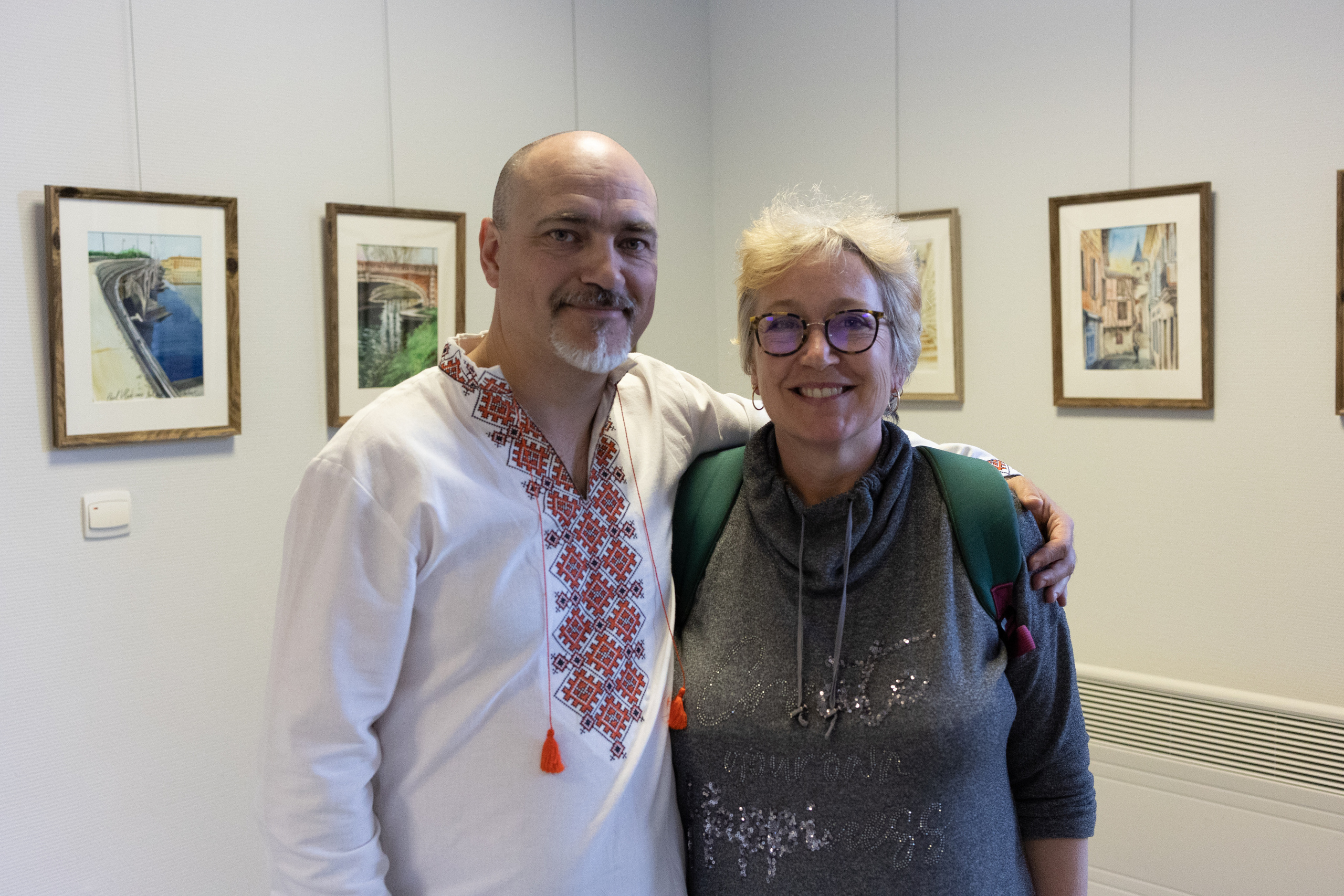 Exposition d’aquarelles de Toulouse par Paul Vladi. Eugénie Smirnova — Photographe à Toulouse et dans le Sud-Ouest