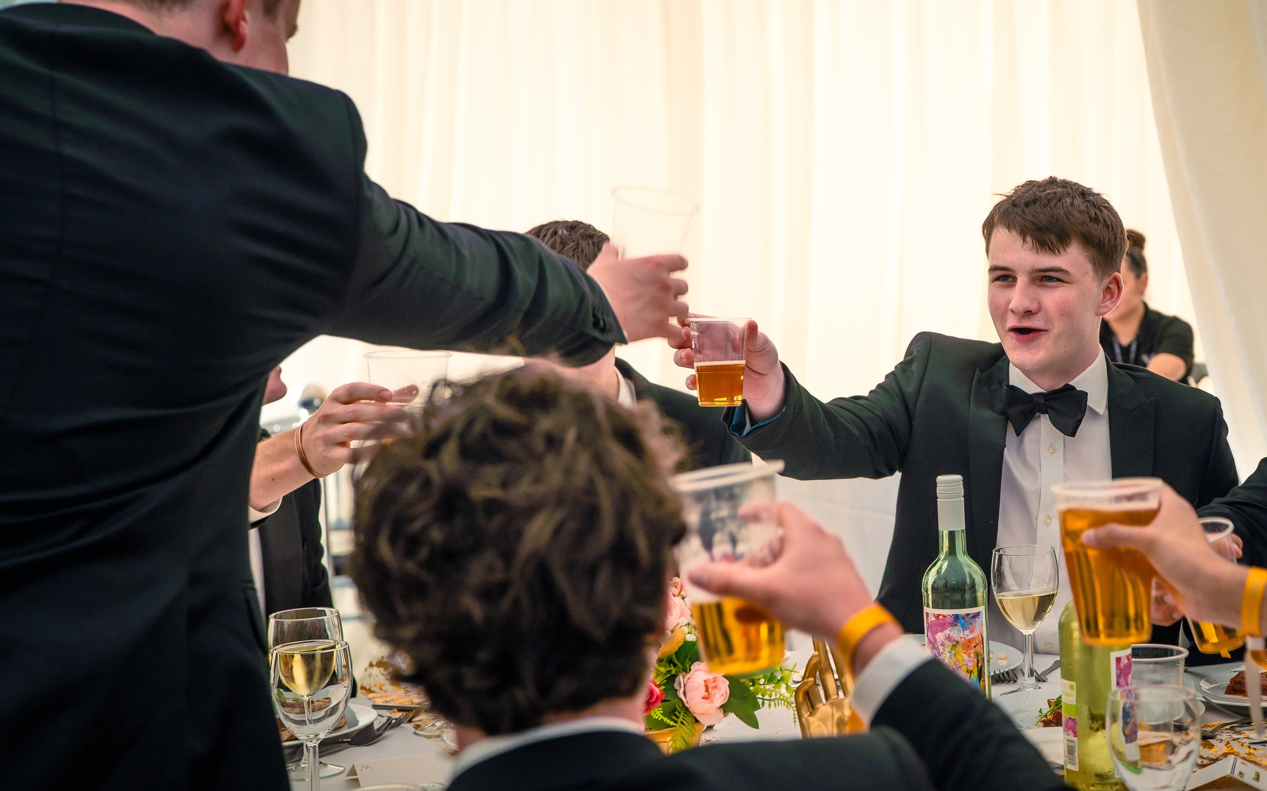 The Midas Touch: Van Mildert Summer Ball. Expect Miracles Photography by Kate & Andrew