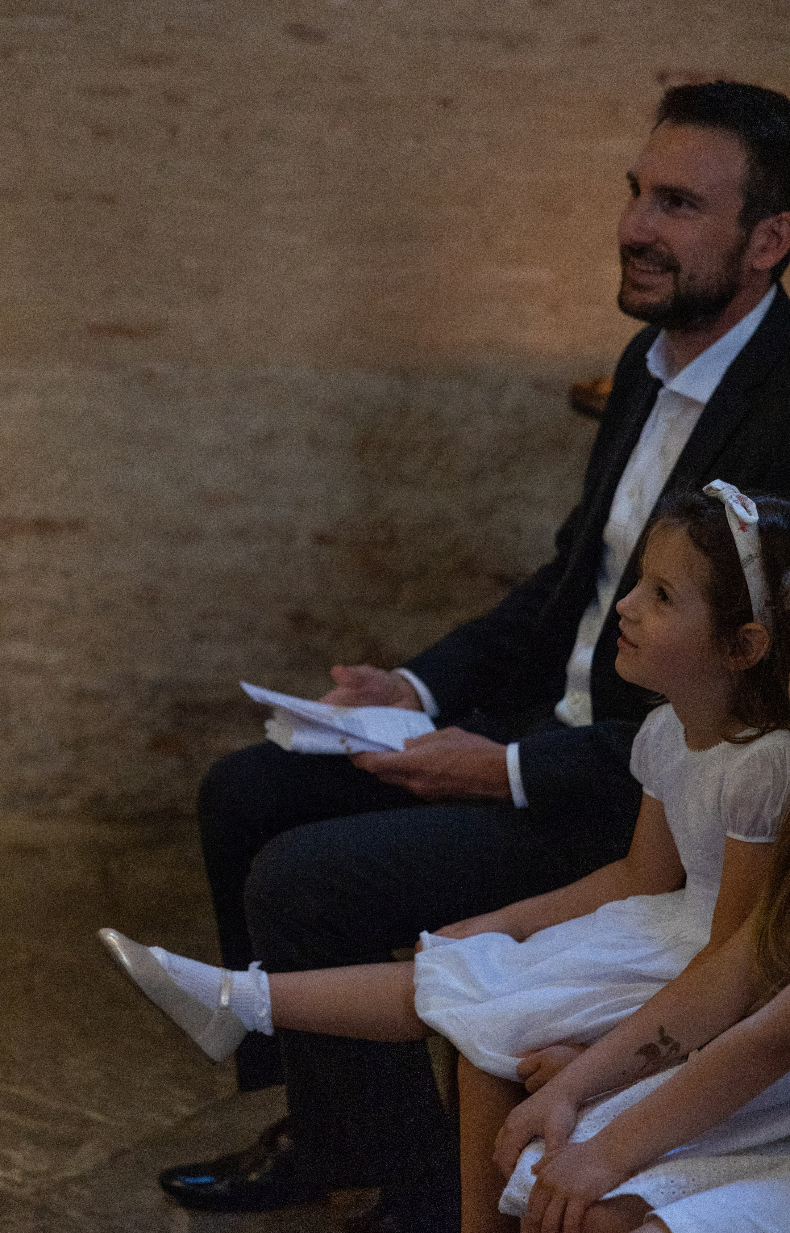The Baptism of Diana in the Church of Saint-Sernin in Toulouse. Евгения Смирнова — фотограф в Тулузе и юго-западной Франции