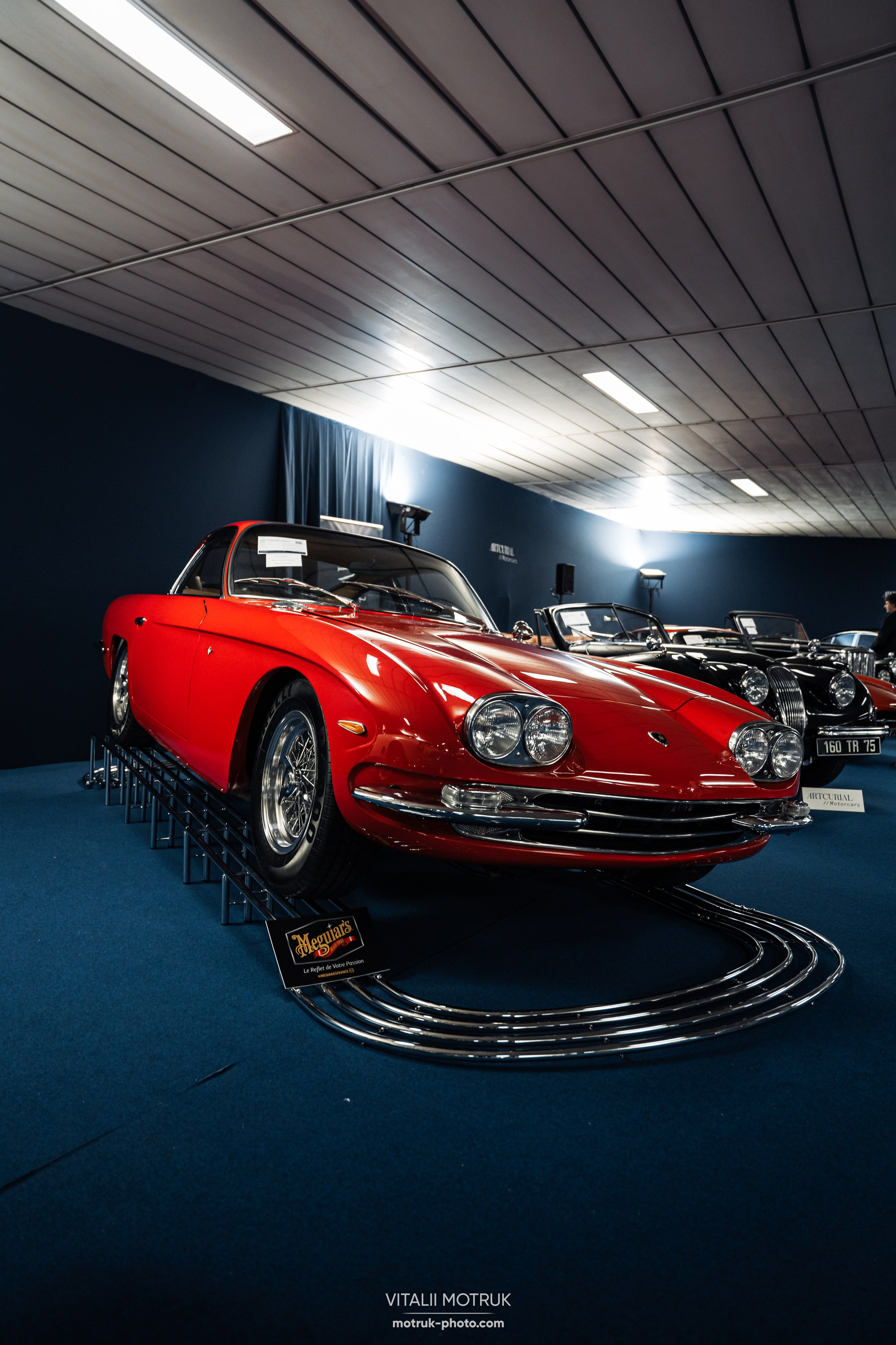 Artcurial Motorсars 2023. Photographe de voitures à Paris — Vitalii Motruk