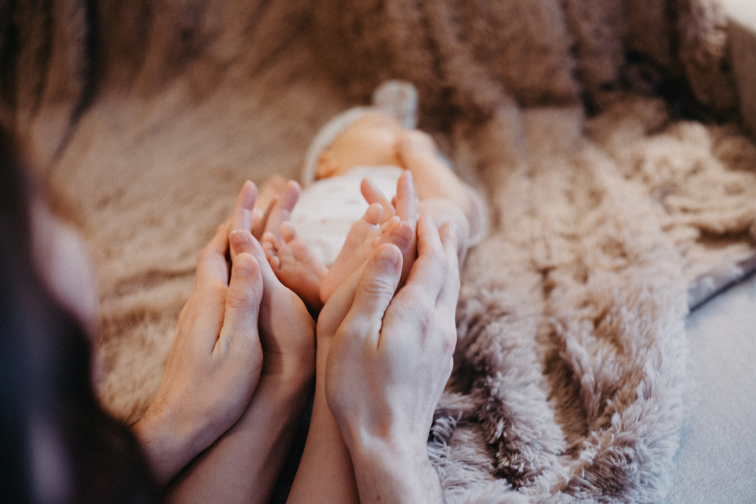 Мила (новорожденная). Elizaveta Romanova Fotografin in Hamburg