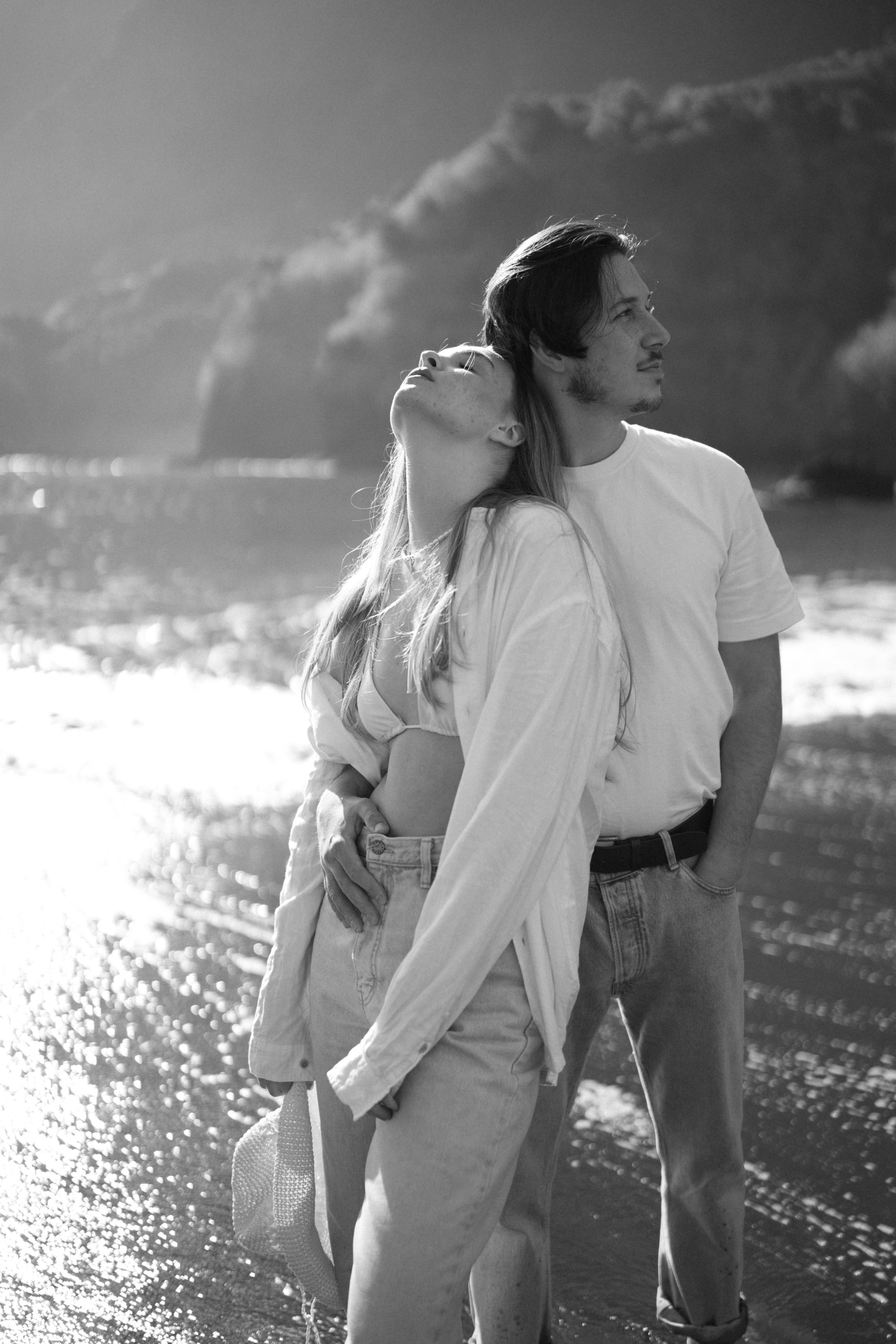 Exploring the Magic of Seixal Beach with two lovers. Wedding photographer and videographer based in Timisoara, Romania