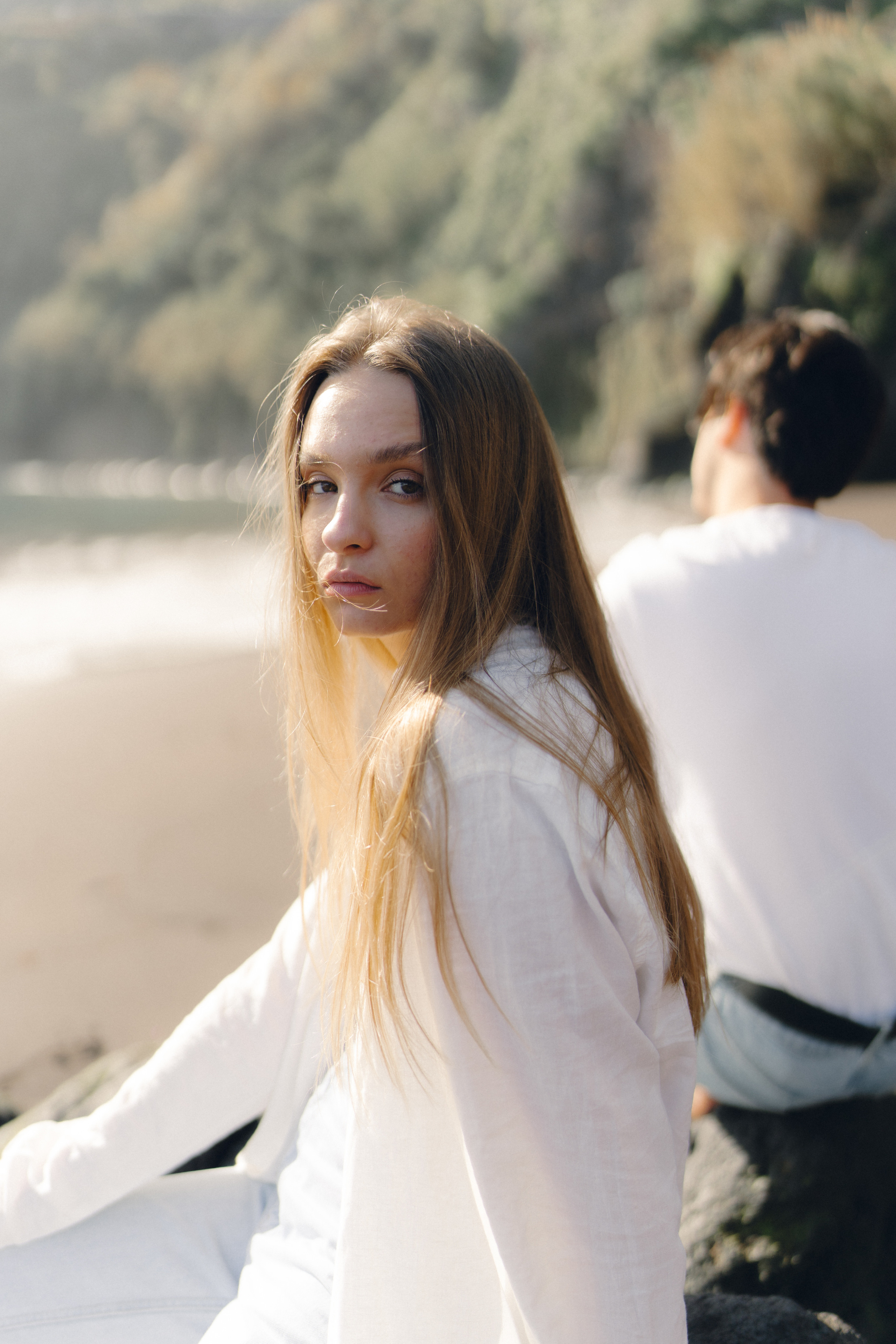 Exploring the Magic of Seixal Beach with two lovers. Wedding photographer and videographer based in Timisoara, Romania