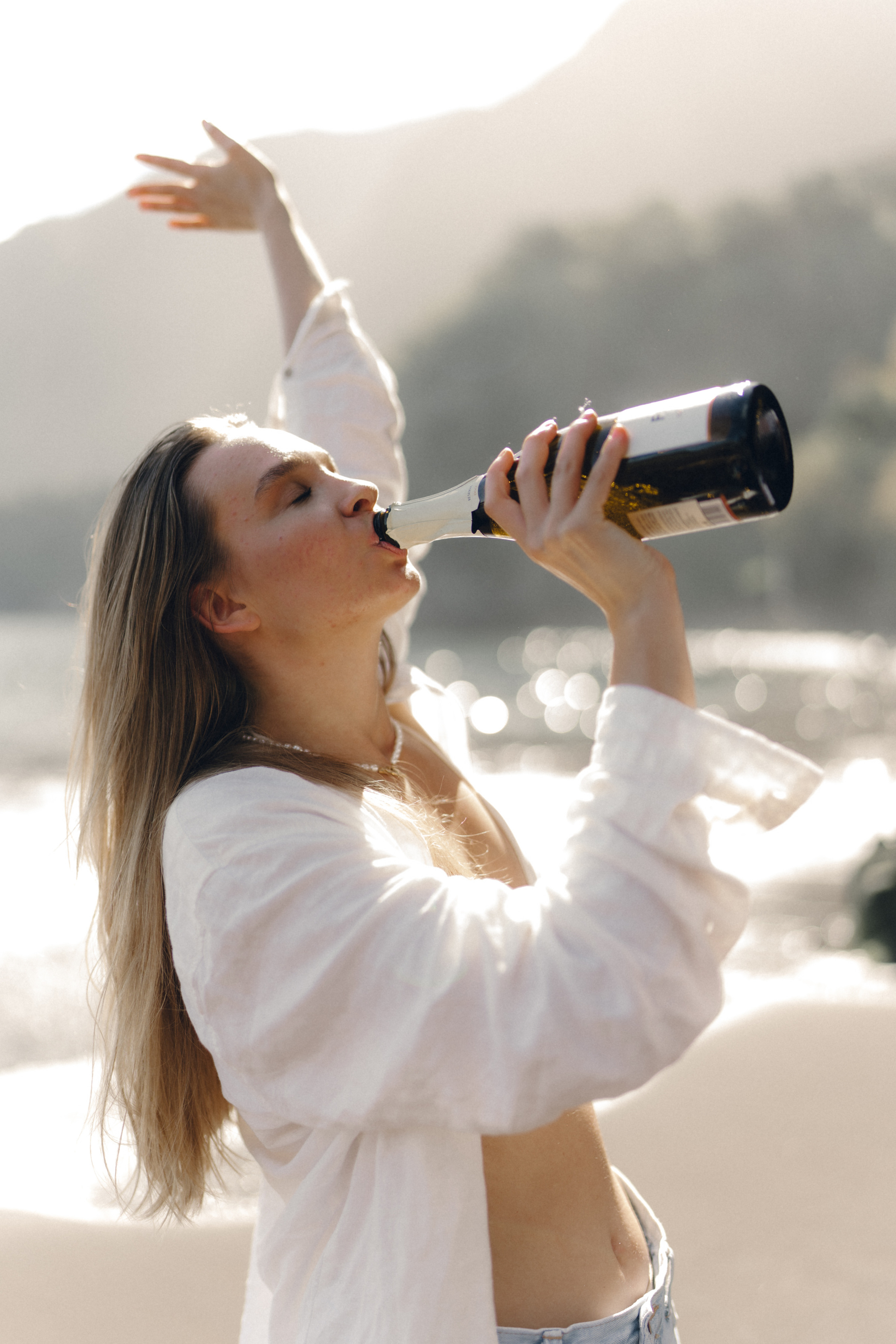 Exploring the Magic of Seixal Beach with two lovers. Wedding photographer and videographer based in Timisoara, Romania