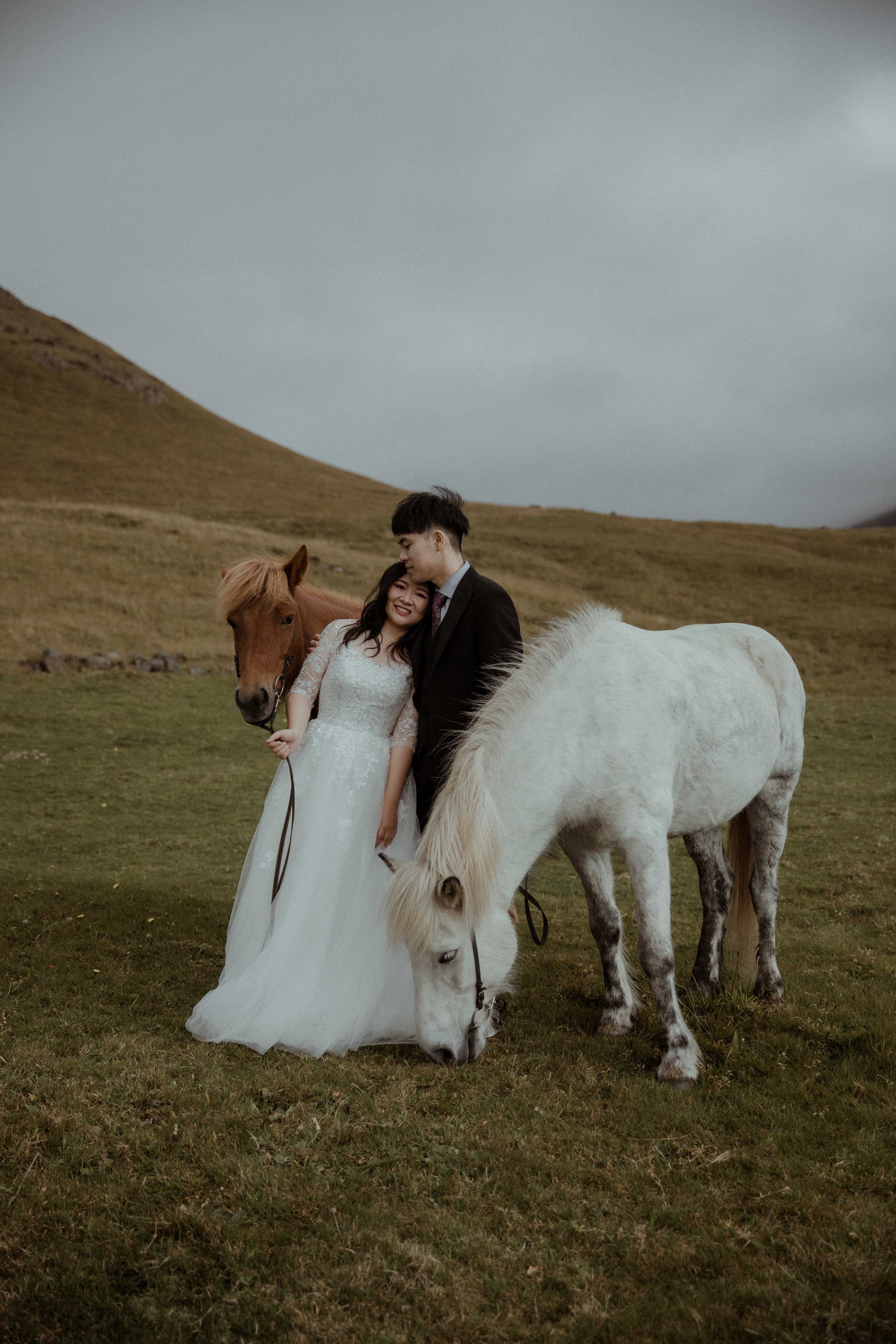 Elopement at Seljalandsfoss waterfall in Iceland. Iceland elopement photo and video | Nikolaichik Photo