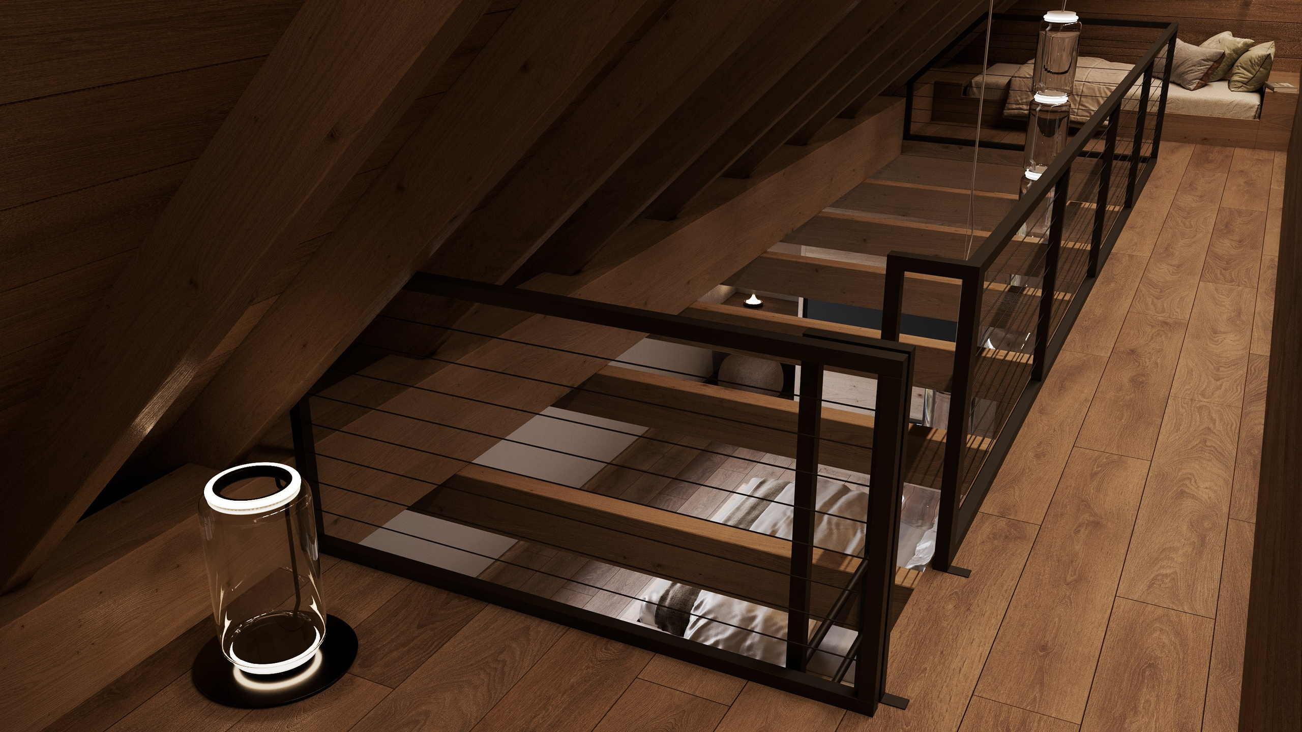 HOTELOVÝ POKOJ č.2 V HORSKÉ CHATĚ. Filipenka architects