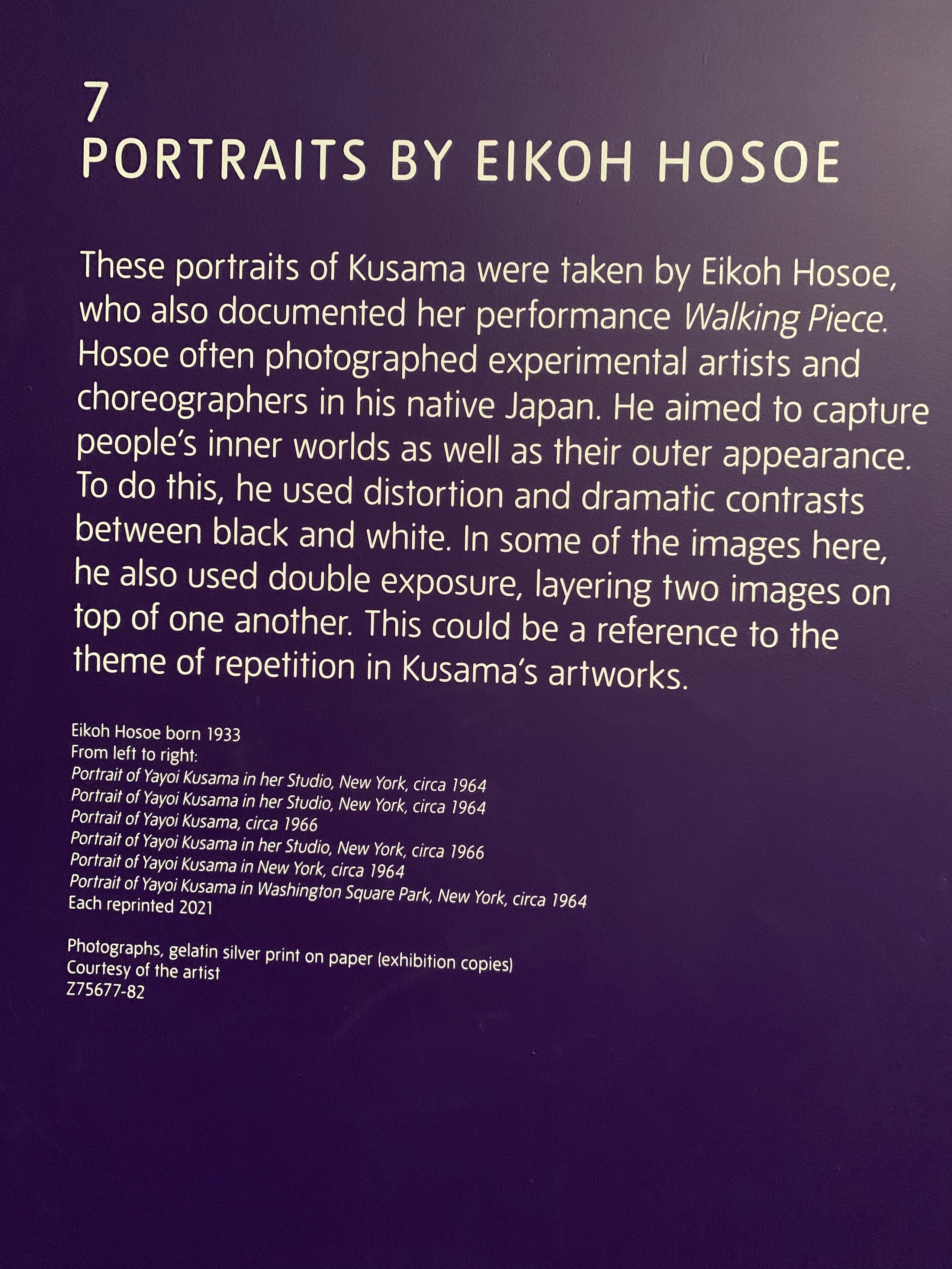 Про Кусаму в Tate Modern. Виктория Дини. Арт-фотография