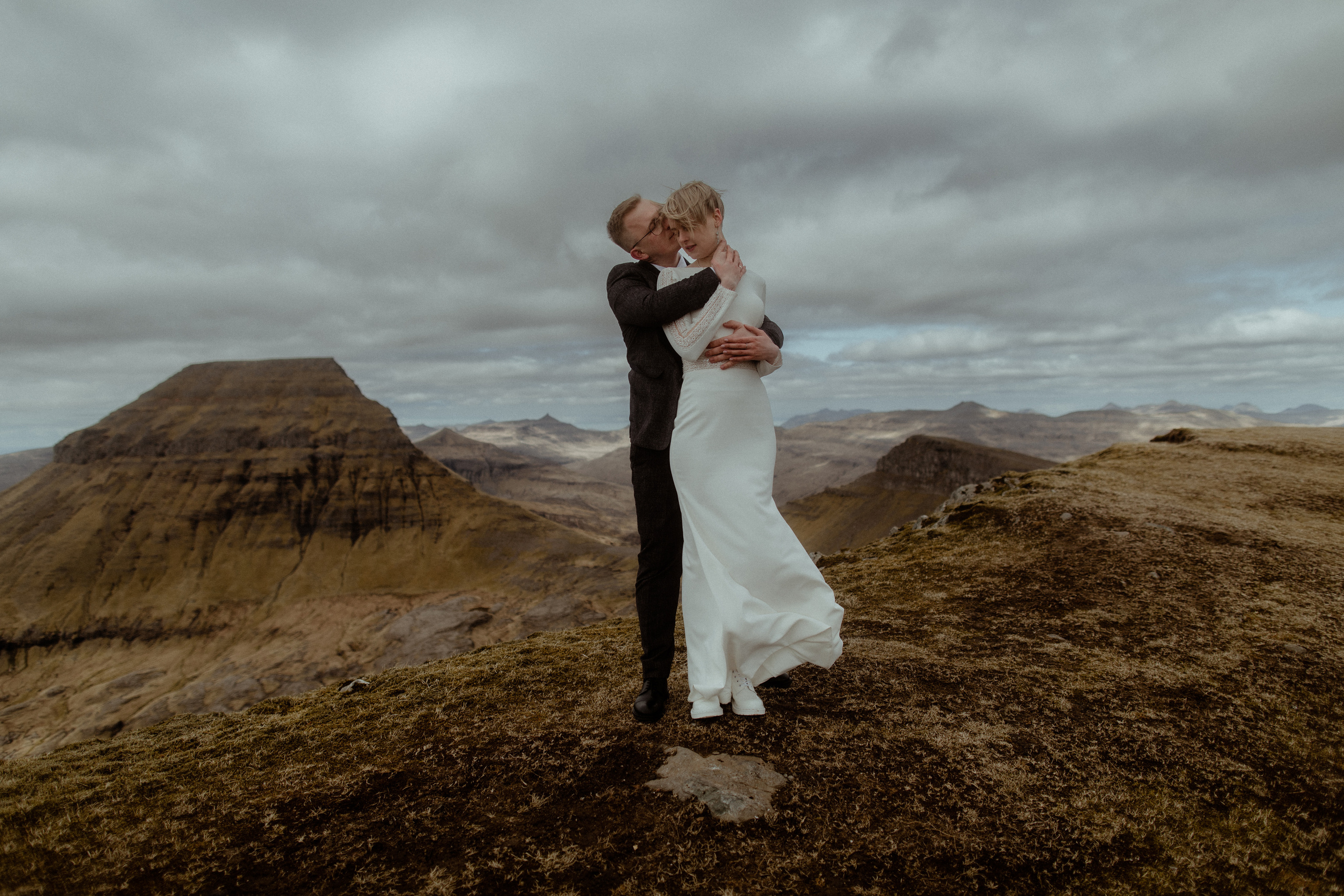Elopement at Faroe islands. Iceland elopement photo and video | Nikolaichik Photo