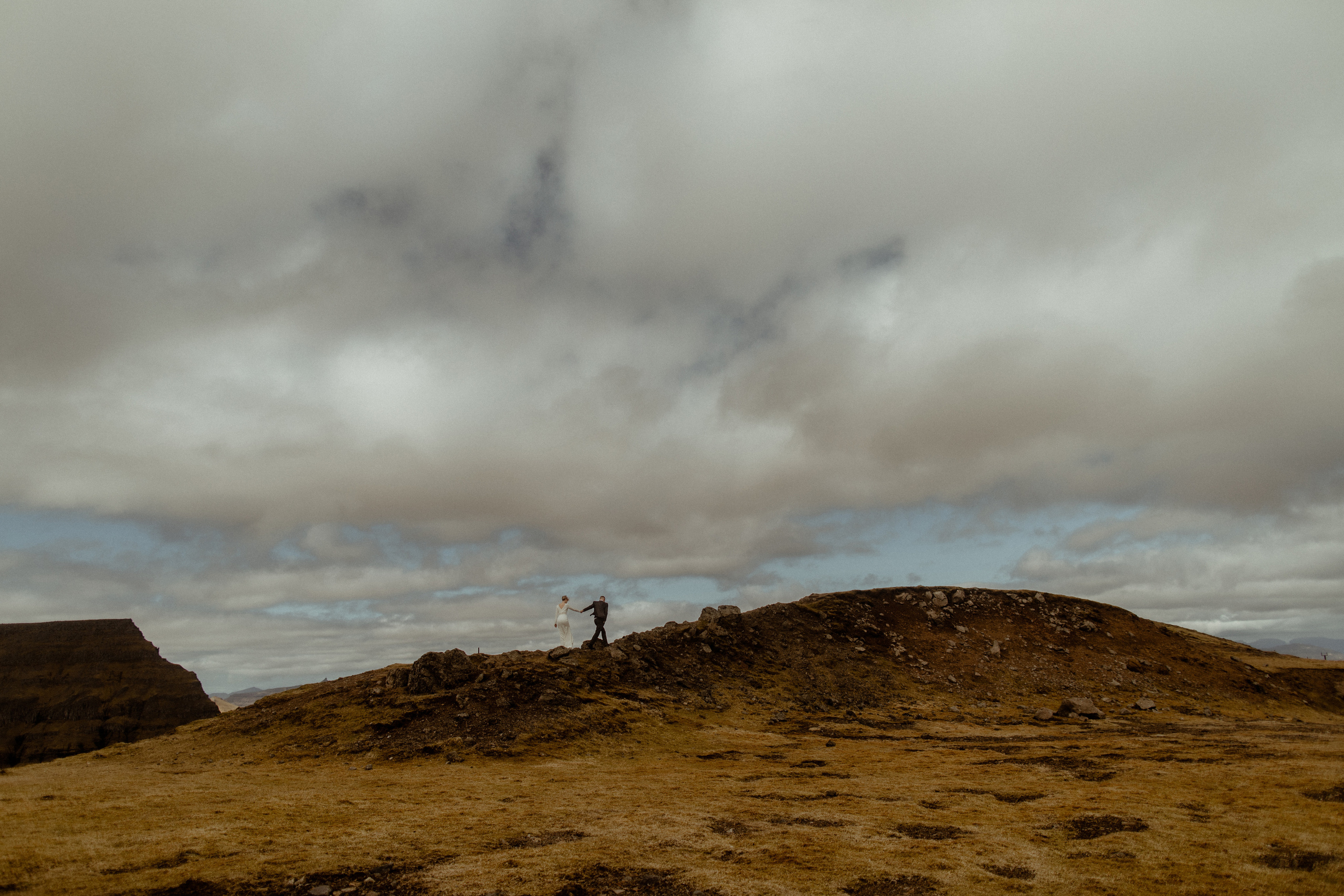 Elopement at Faroe islands. Iceland elopement photo and video | Nikolaichik Photo