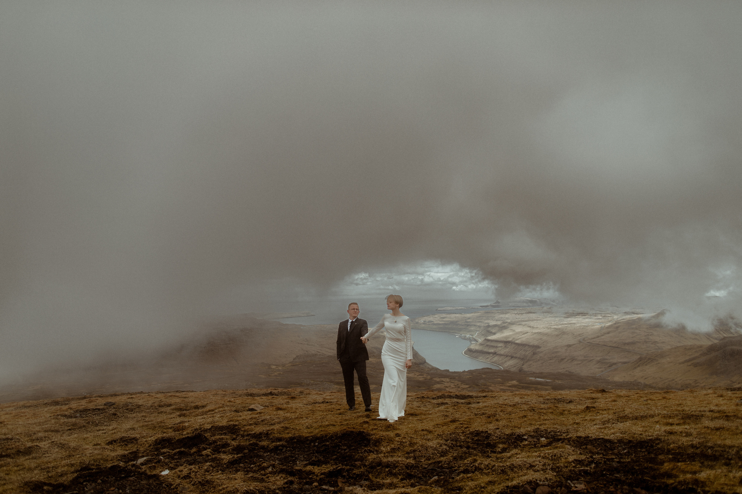 Elopement at Faroe islands. Iceland elopement photo and video | Nikolaichik Photo