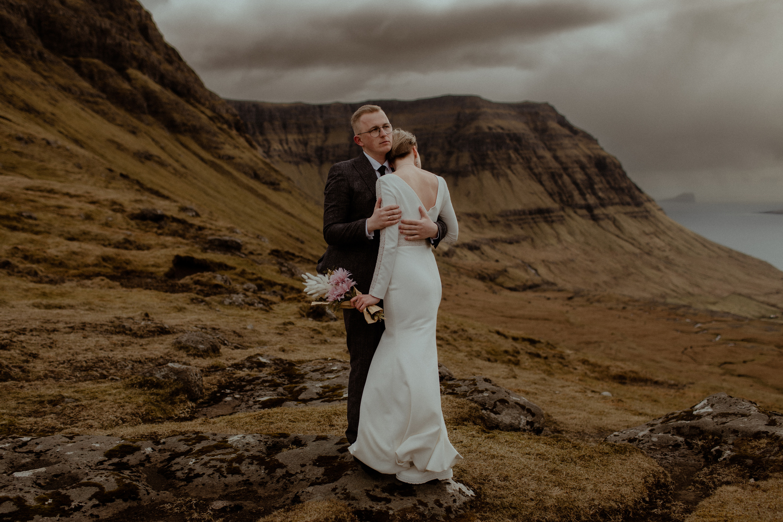 Elopement at Faroe islands. Iceland elopement photo and video | Nikolaichik Photo
