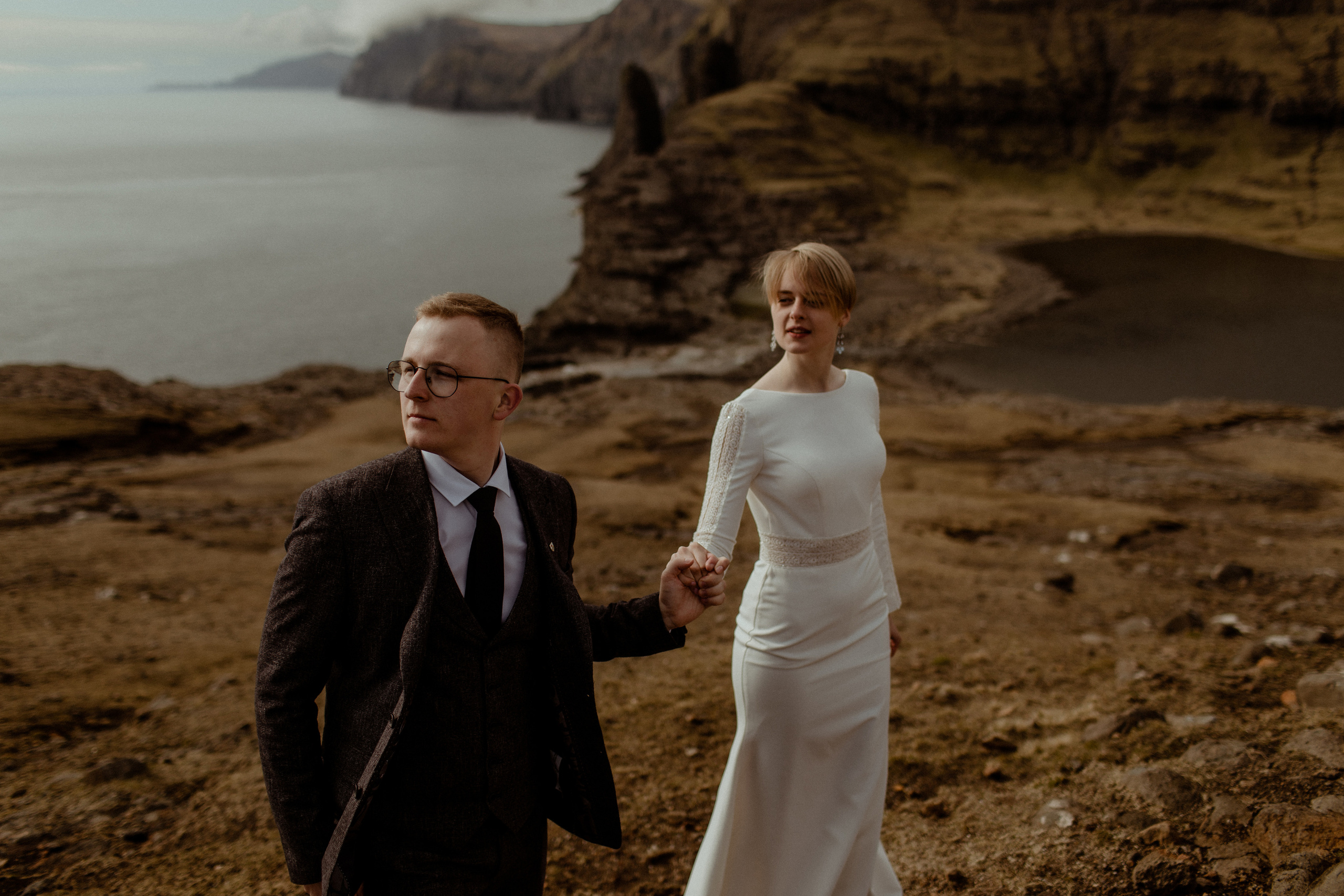 Elopement at Faroe islands. Iceland elopement photo and video | Nikolaichik Photo