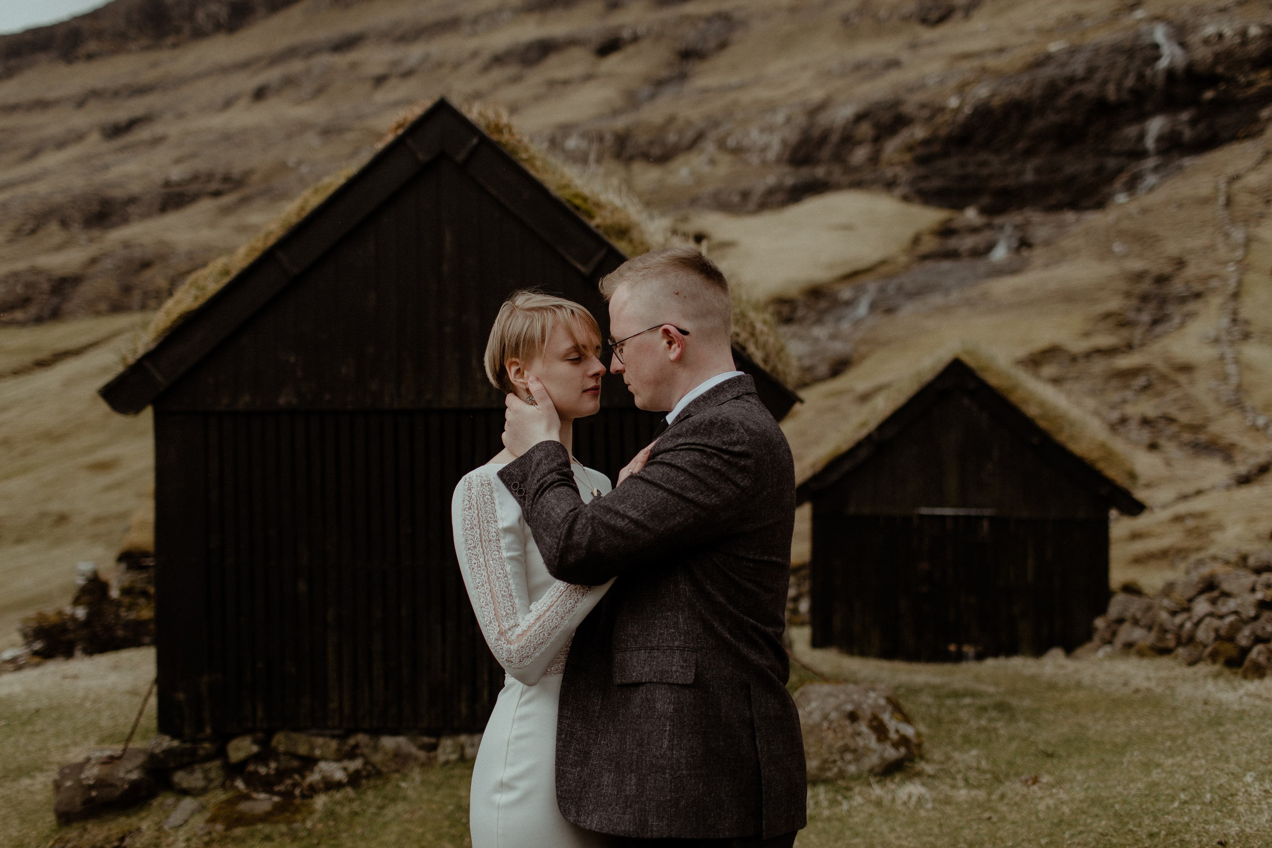 Elopement at Faroe islands. Iceland elopement photo and video | Nikolaichik Photo