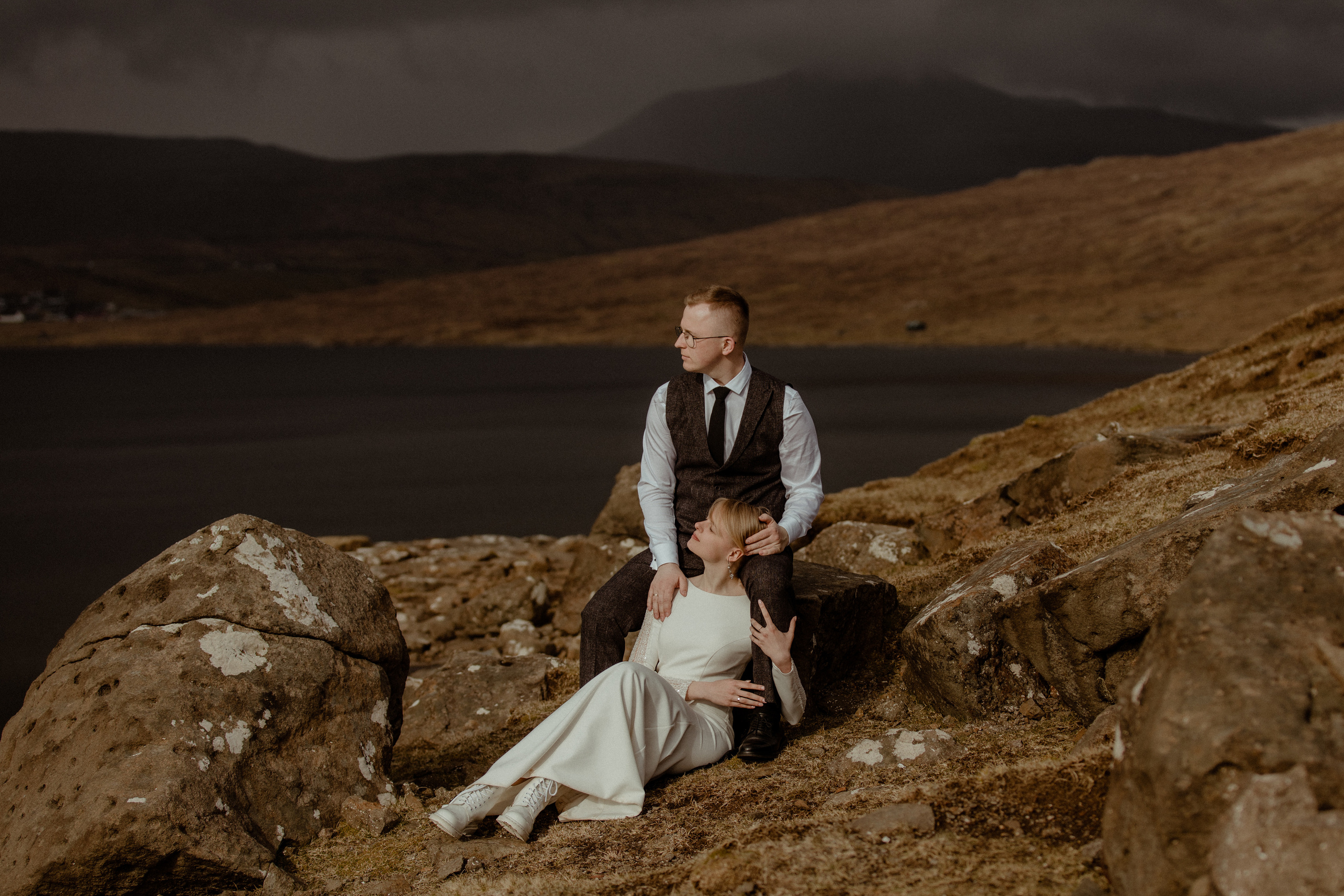 Elopement at Faroe islands. Iceland elopement photo and video | Nikolaichik Photo