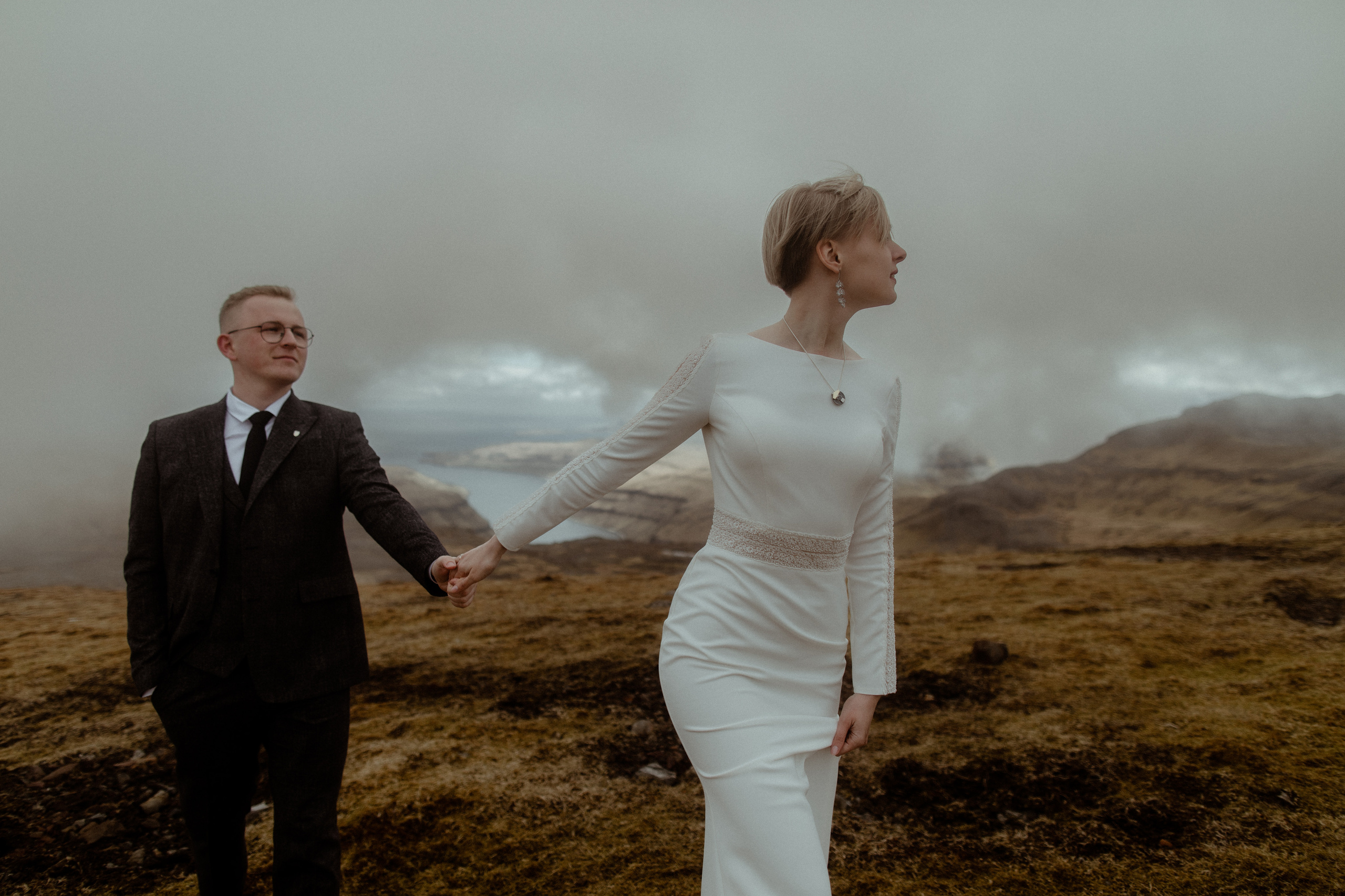 Elopement at Faroe islands. Iceland elopement photo and video | Nikolaichik Photo