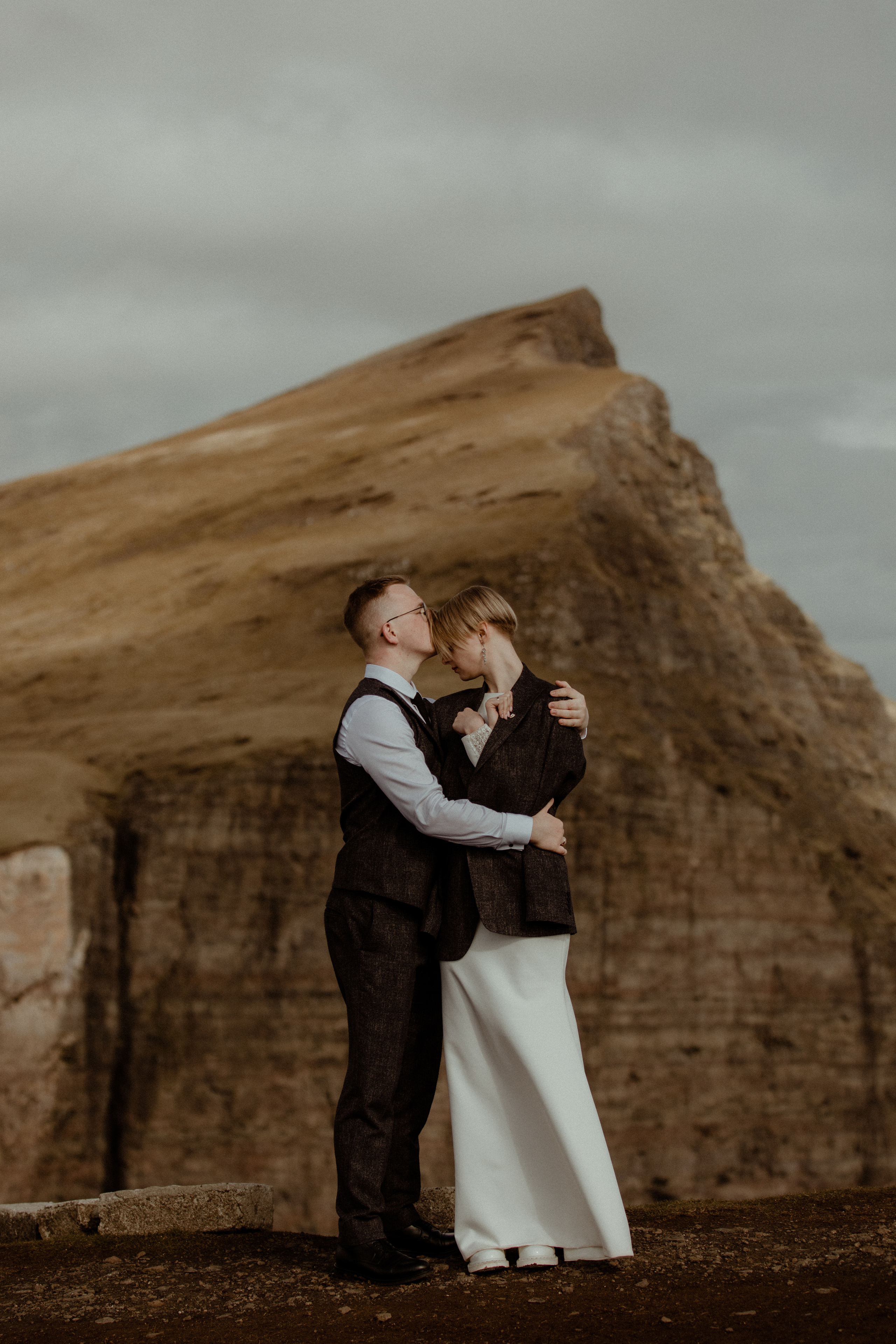 Elopement at Faroe islands. Iceland elopement photo and video | Nikolaichik Photo