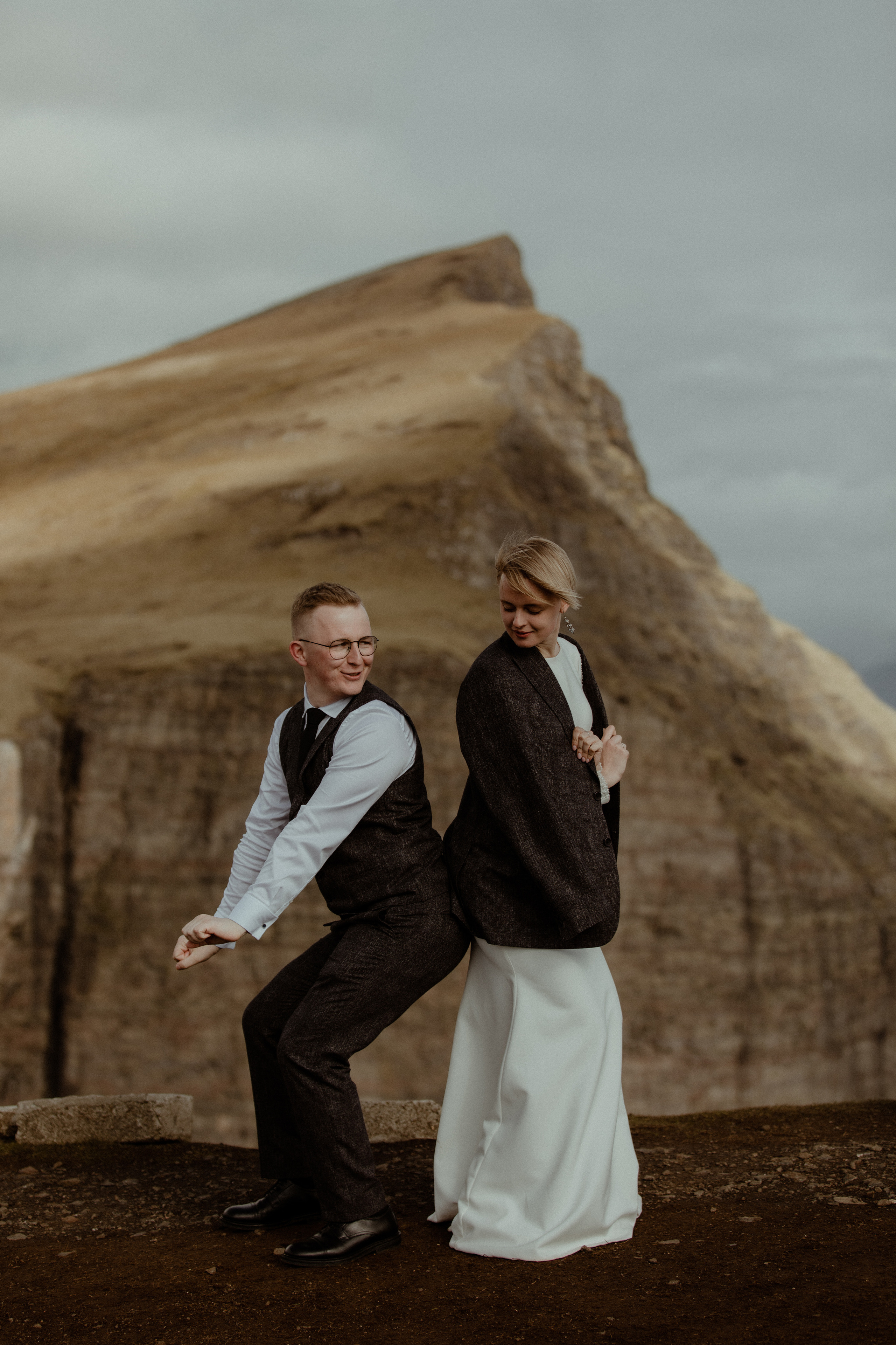 Elopement at Faroe islands. Iceland elopement photo and video | Nikolaichik Photo