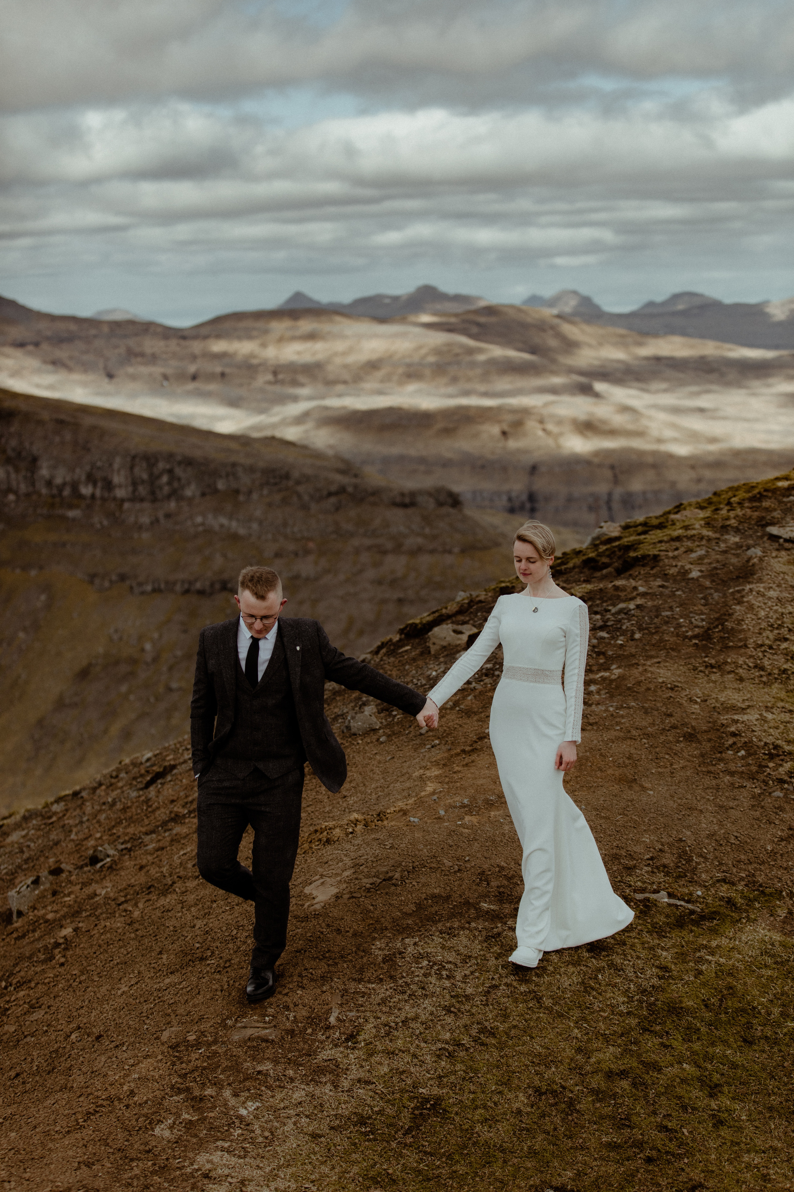 Elopement at Faroe islands. Iceland elopement photo and video | Nikolaichik Photo