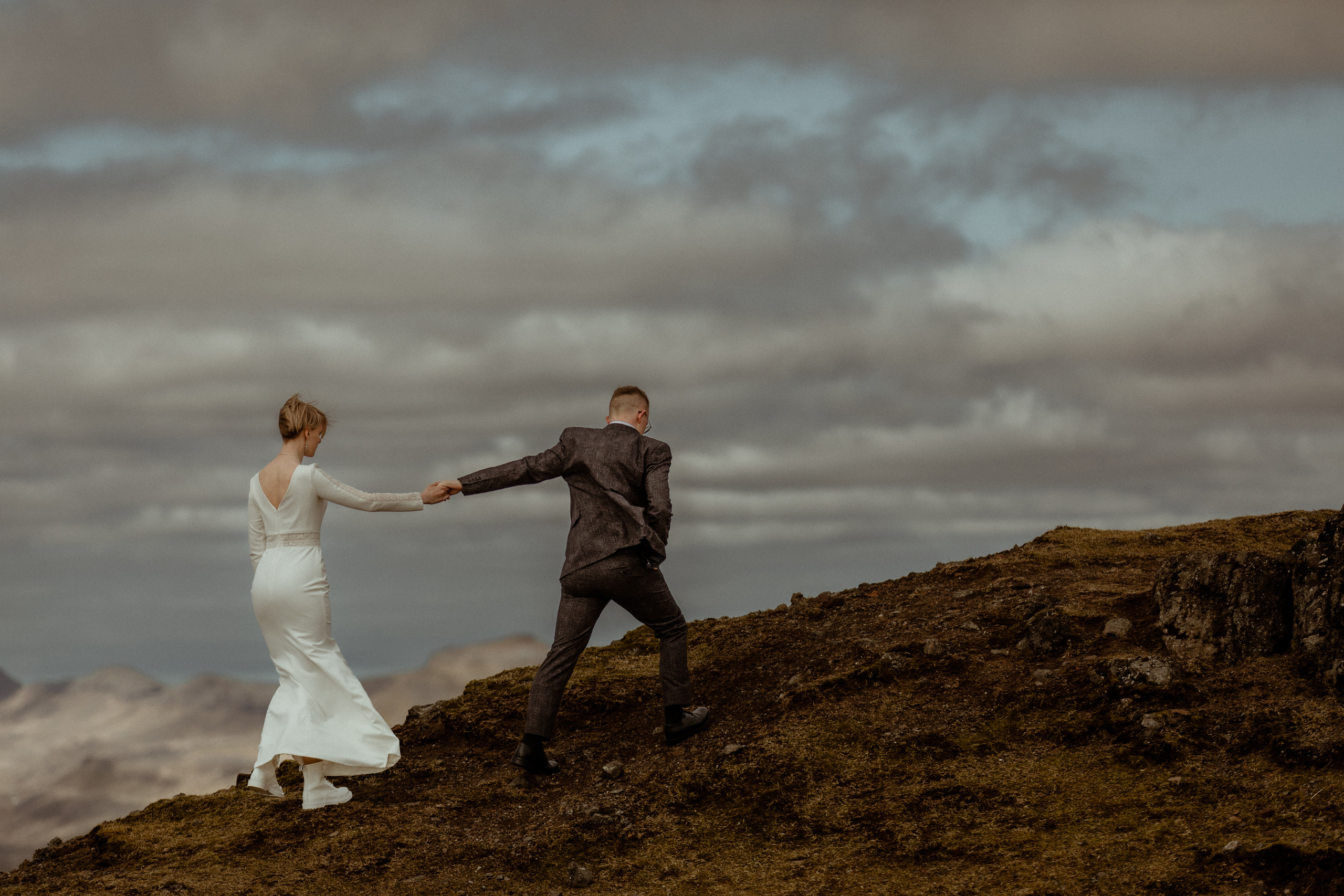 Elopement at Faroe islands. Iceland elopement photo and video | Nikolaichik Photo