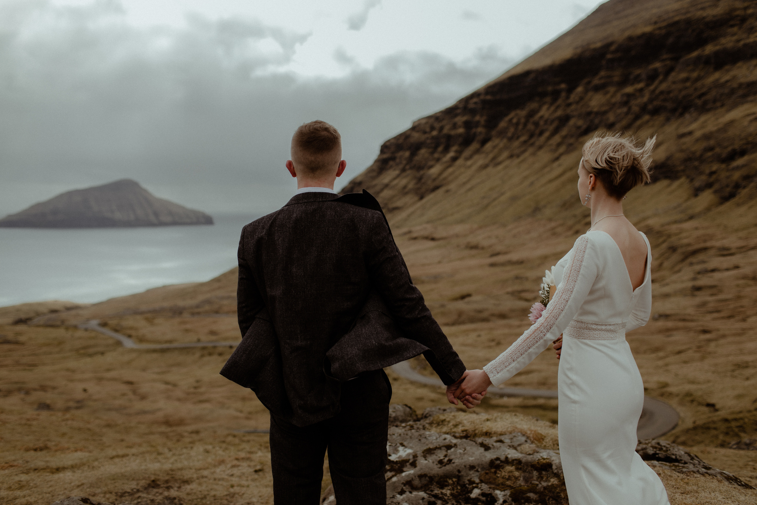 Elopement at Faroe islands. Iceland elopement photo and video | Nikolaichik Photo