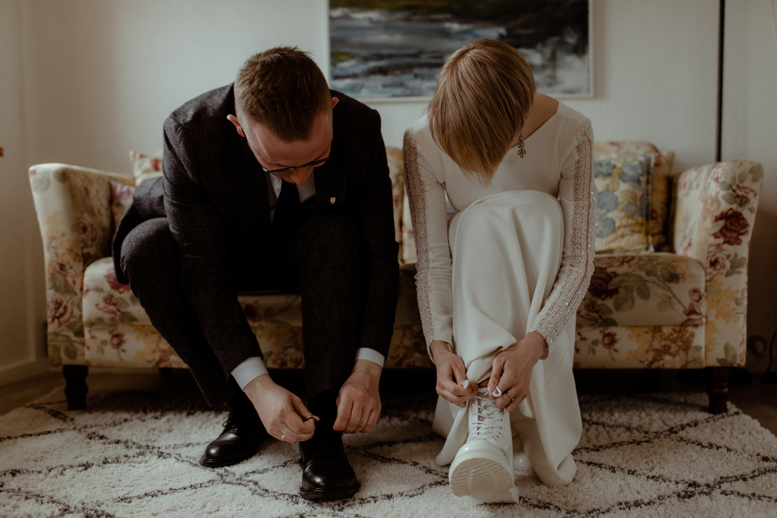 Elopement at Faroe islands. Iceland elopement photo and video | Nikolaichik Photo