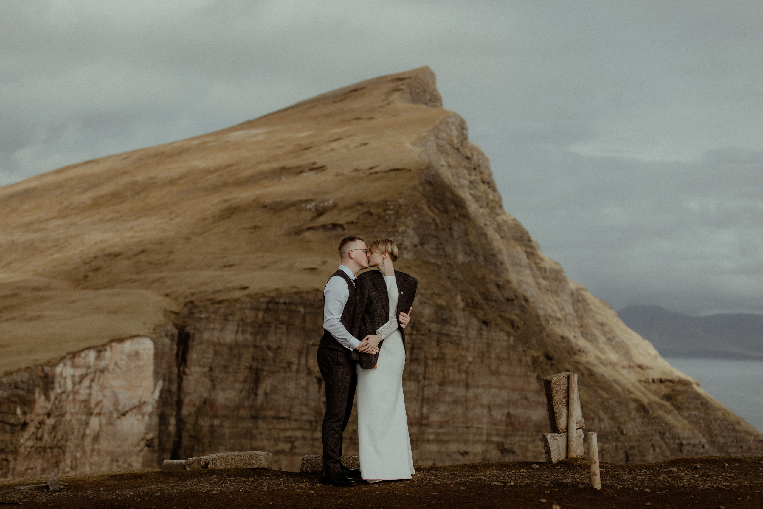 Elopement at Faroe islands. Iceland elopement photo and video | Nikolaichik Photo