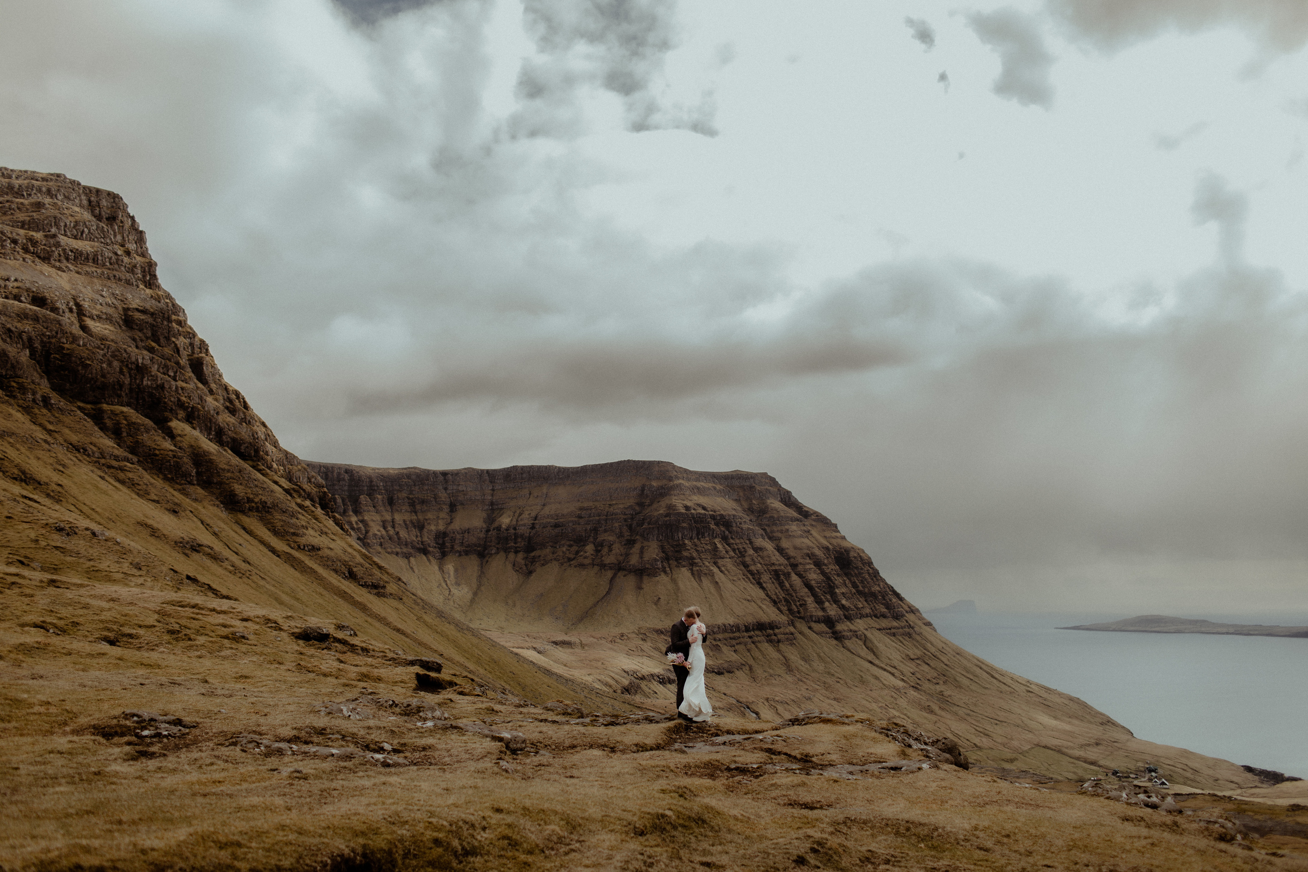 Elopement at Faroe islands. Iceland elopement photo and video | Nikolaichik Photo