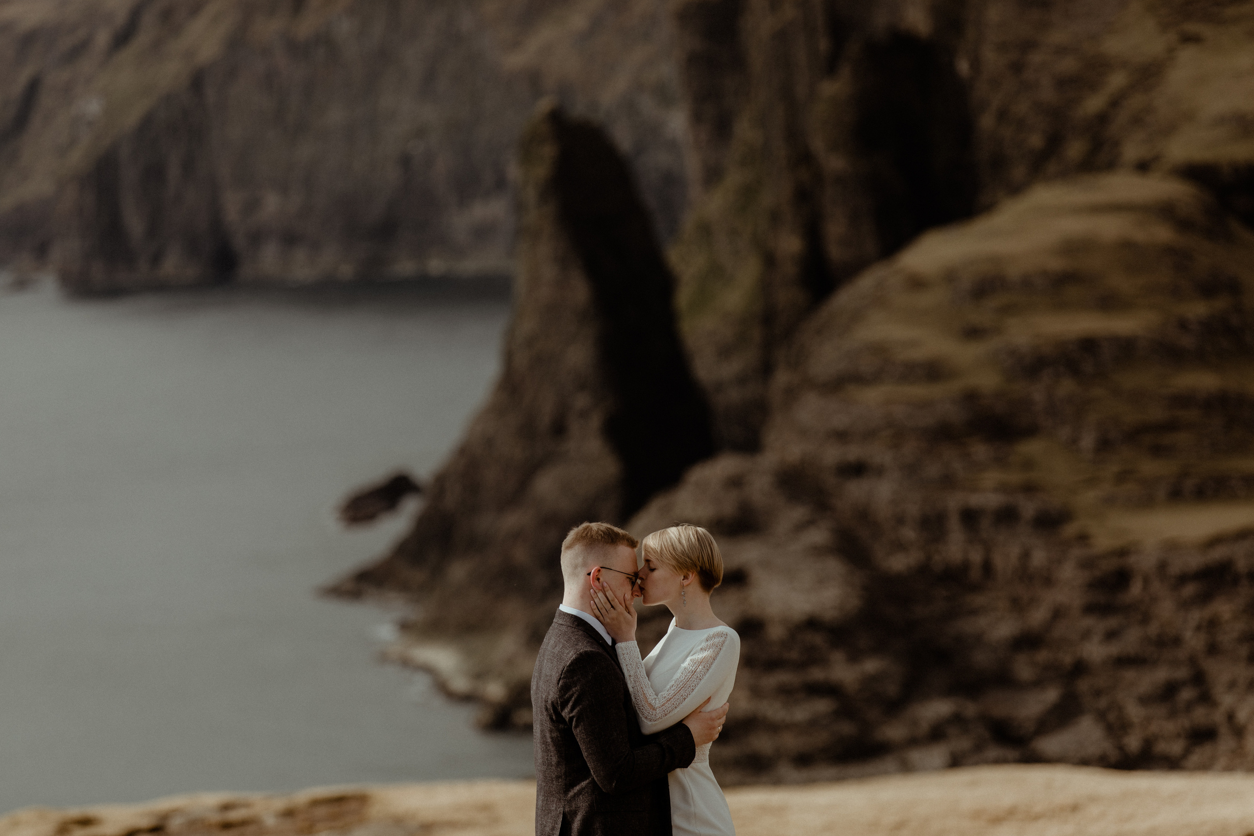 Elopement at Faroe islands. Iceland elopement photo and video | Nikolaichik Photo