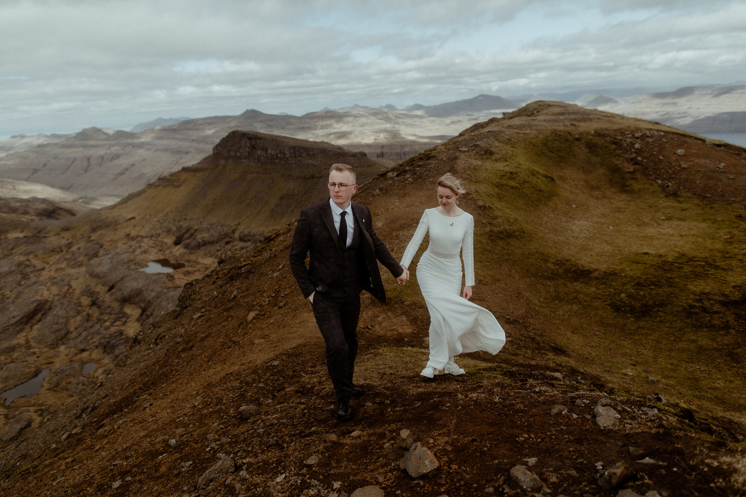 Elopement at Faroe islands. Iceland elopement photo and video | Nikolaichik Photo