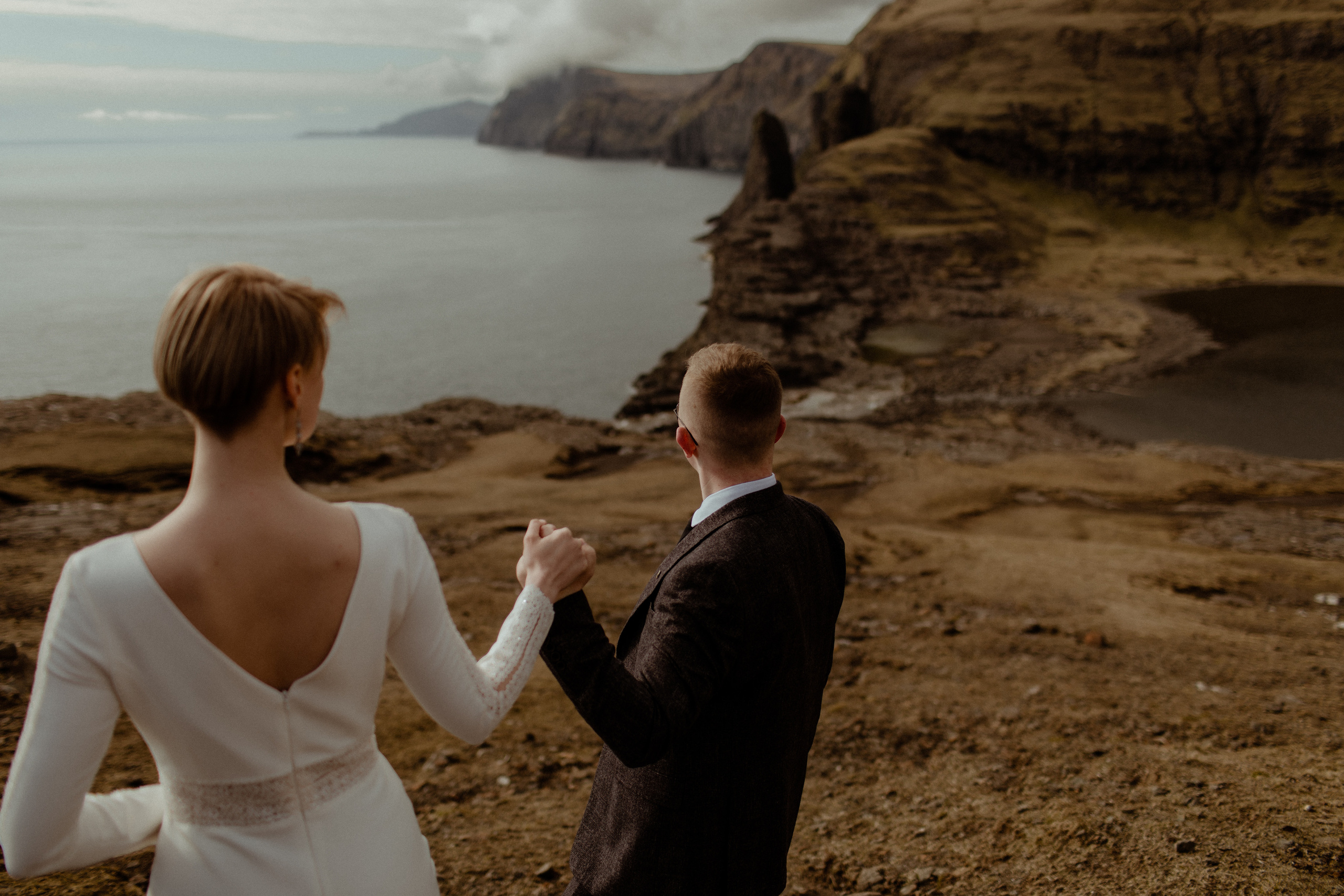 Elopement at Faroe islands. Iceland elopement photo and video | Nikolaichik Photo