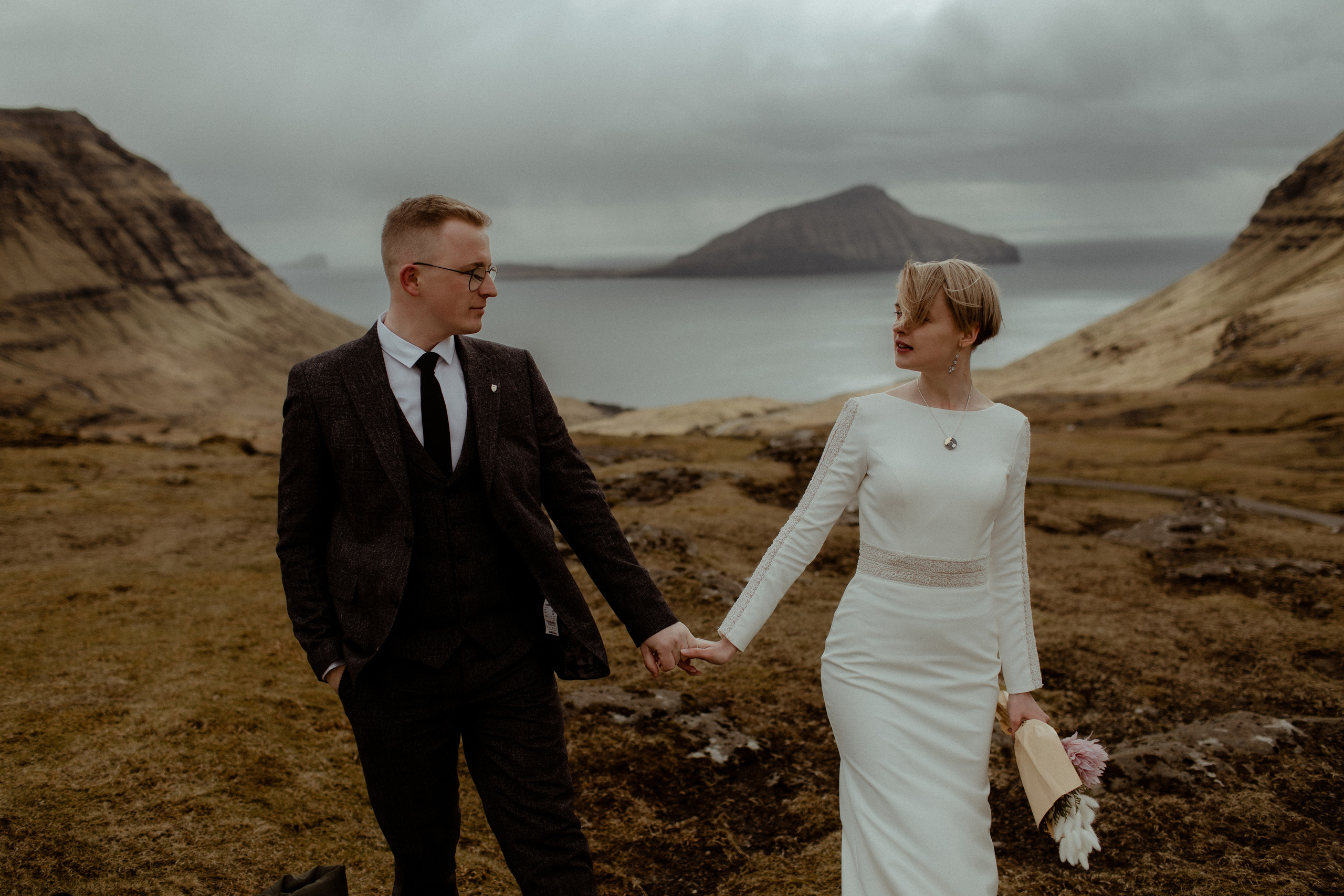 Elopement at Faroe islands. Iceland elopement photo and video | Nikolaichik Photo