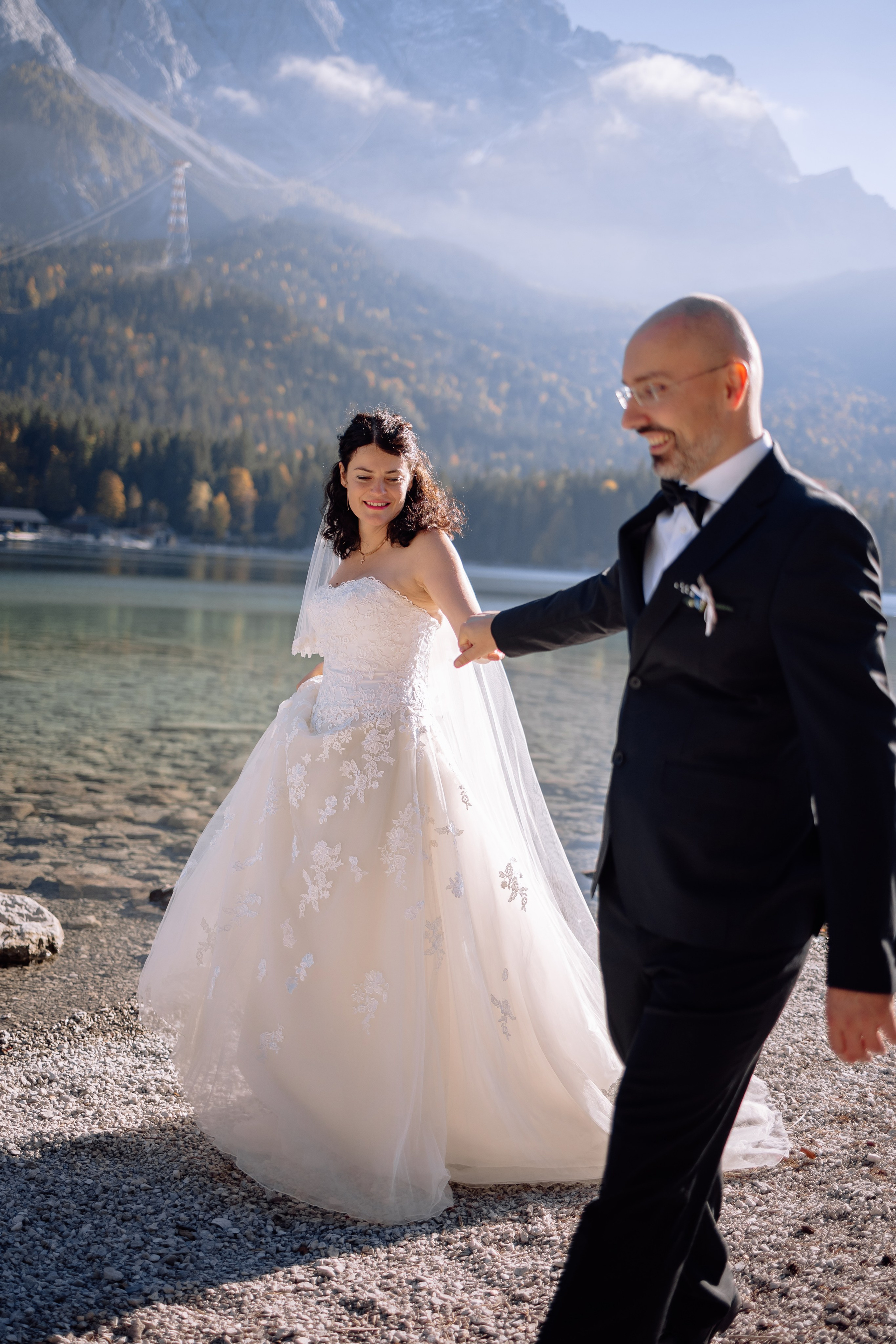 Eibsee. Hochzeitsfotograf München Taufe Familienfotograf Tanja Mauke