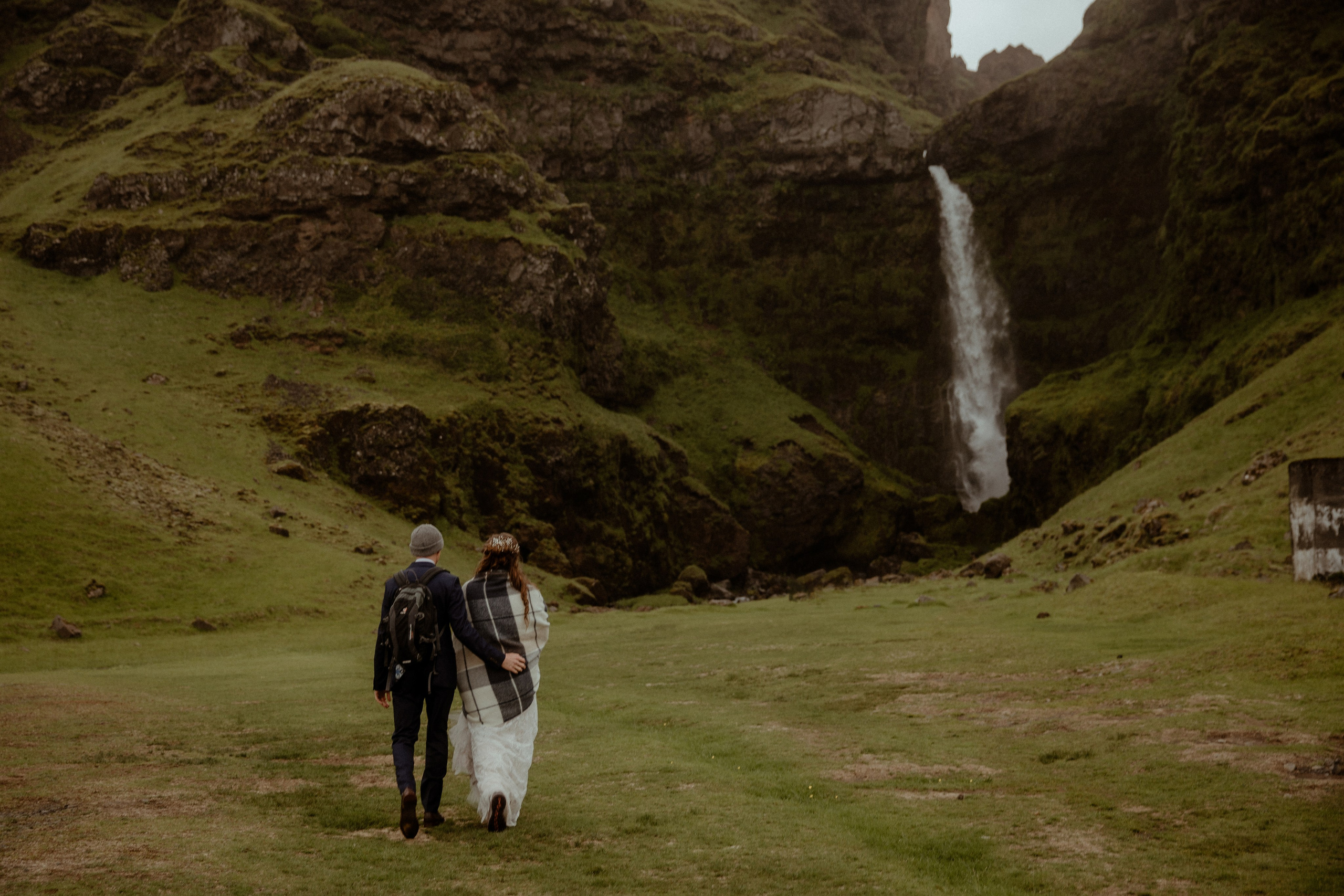 Iceland Elopement at Black Sand Beach. Iceland elopement photo and video | Nikolaichik Photo