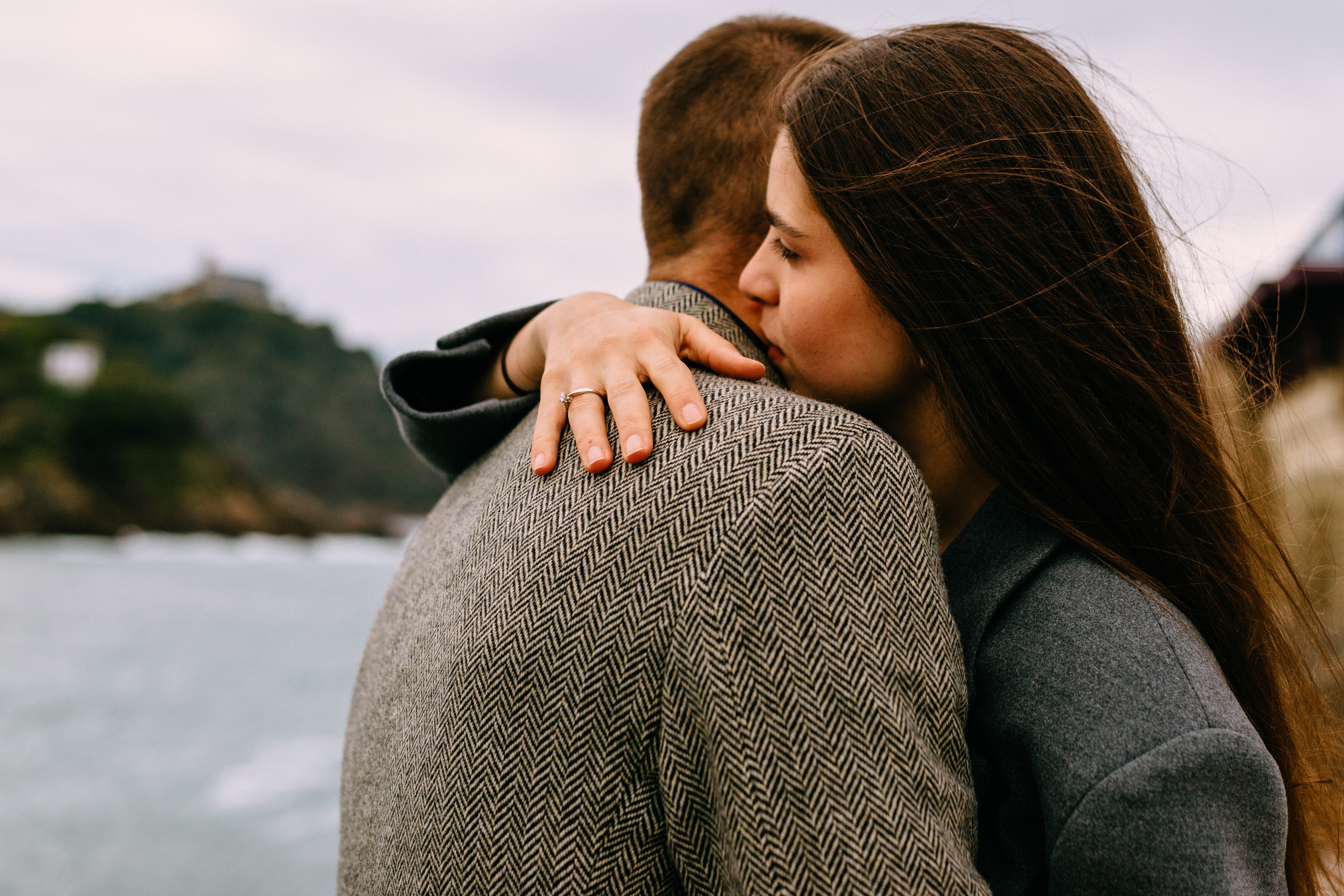 Mariage proposal in San-Sebastian Basque country. Photographer in Bilbao Irina Makou