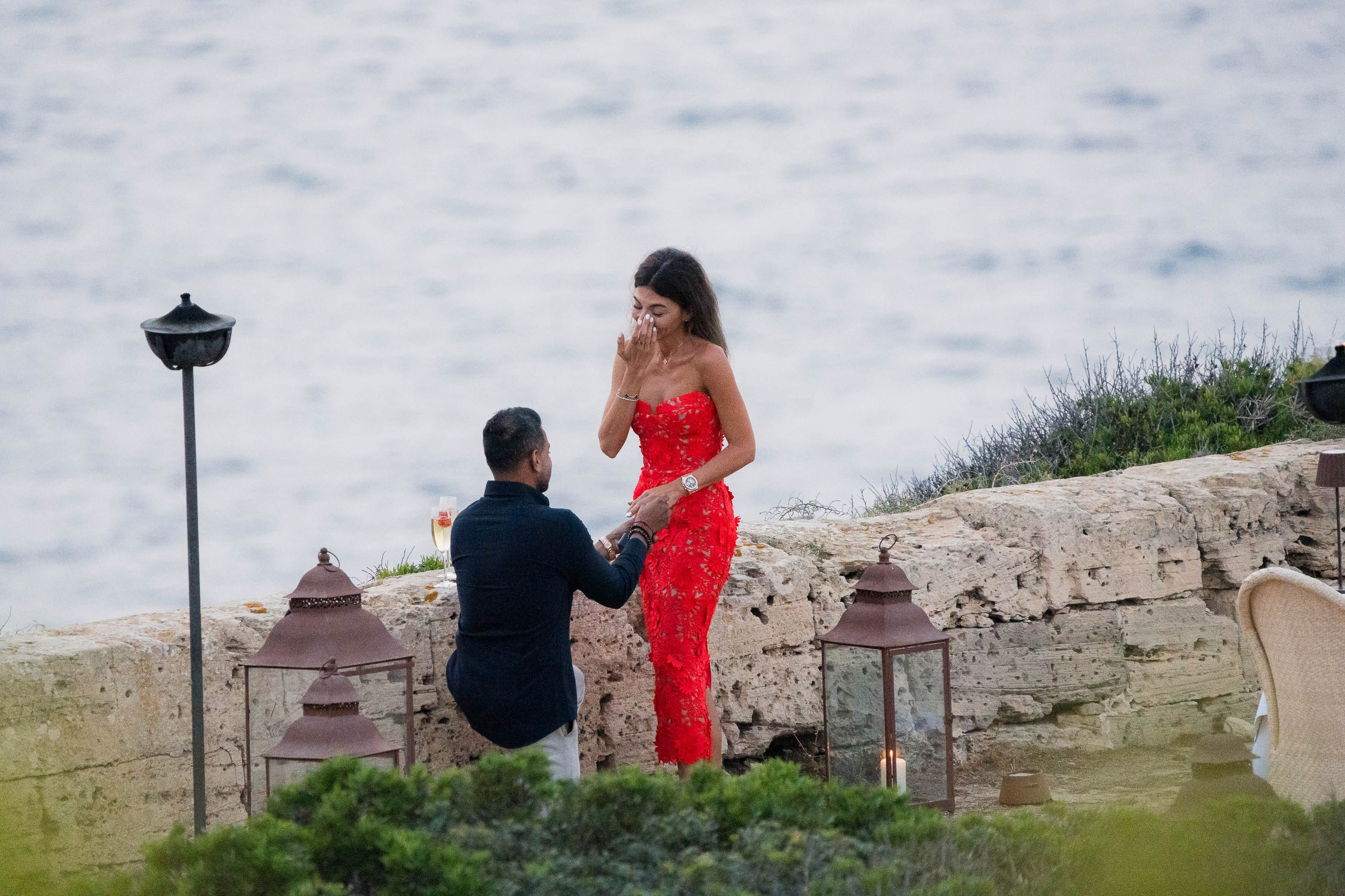 Wedding Proposal in Mallorca. Mallorca Wedding, Corporate & Social Photographer