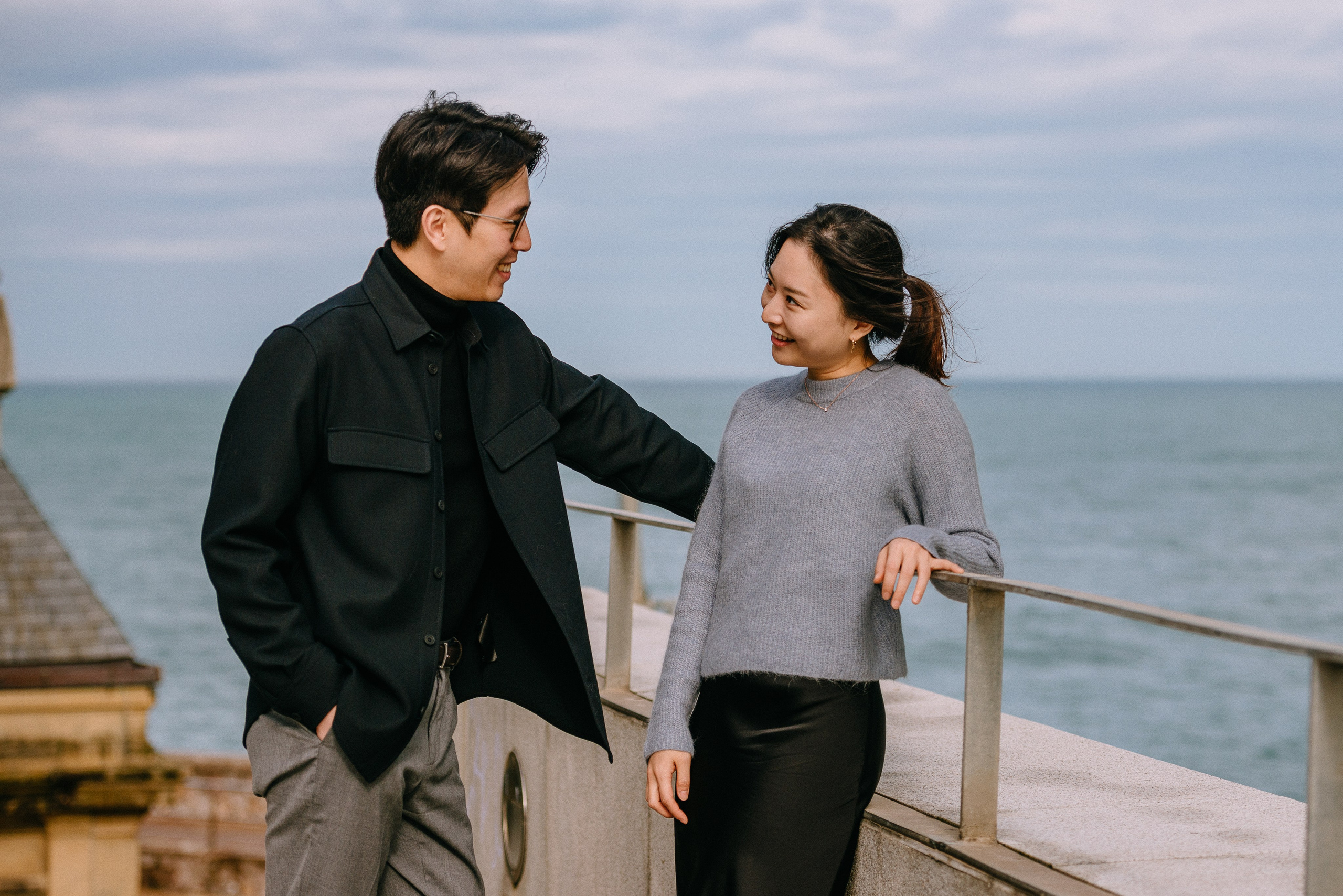 Couple photoshoot in San-Sebastian. Photographer in Bilbao Irina Makou
