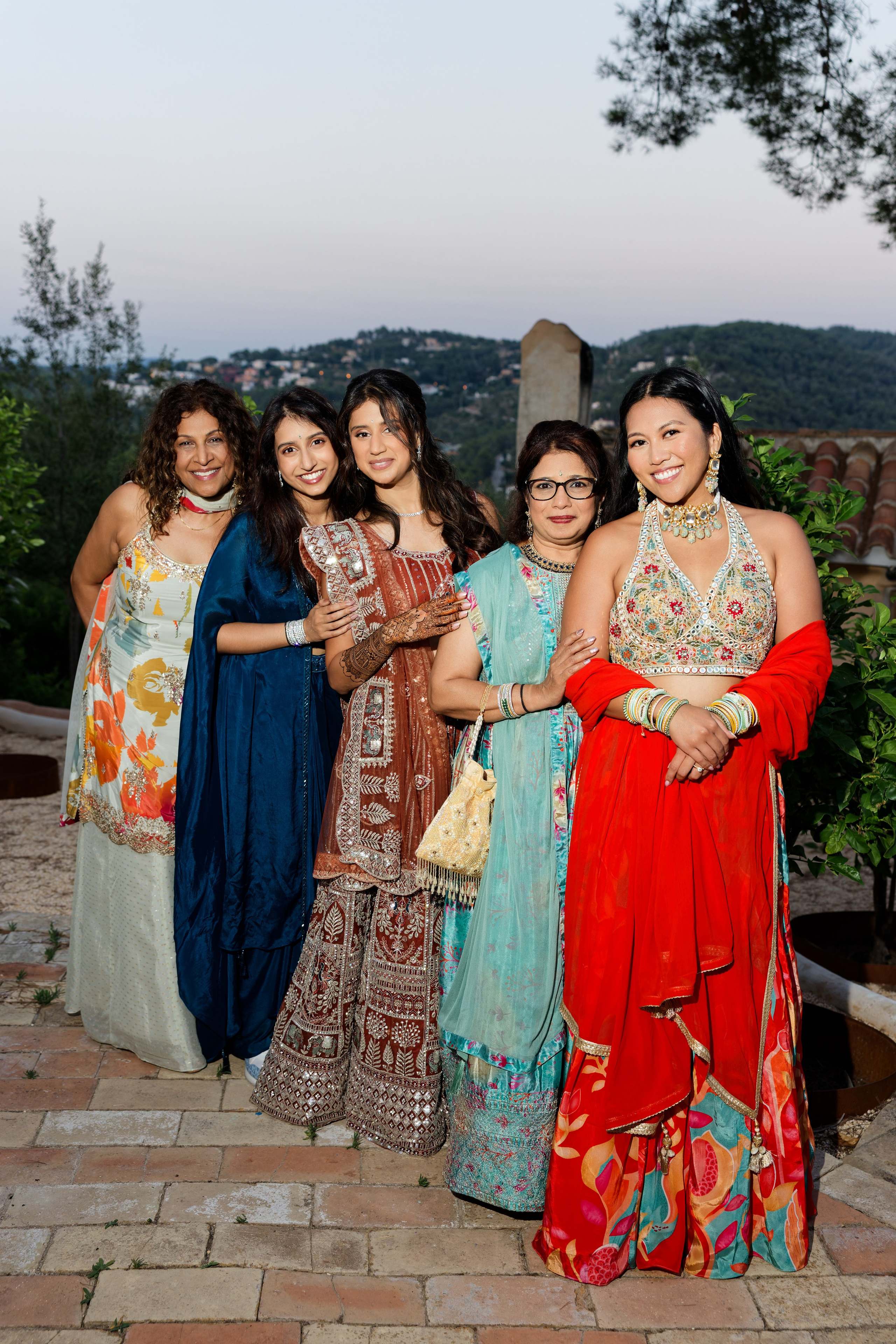 Indian wedding Haldi Ceremony & Mehndi Night at Masia Nur, Sitges, Spain Preview