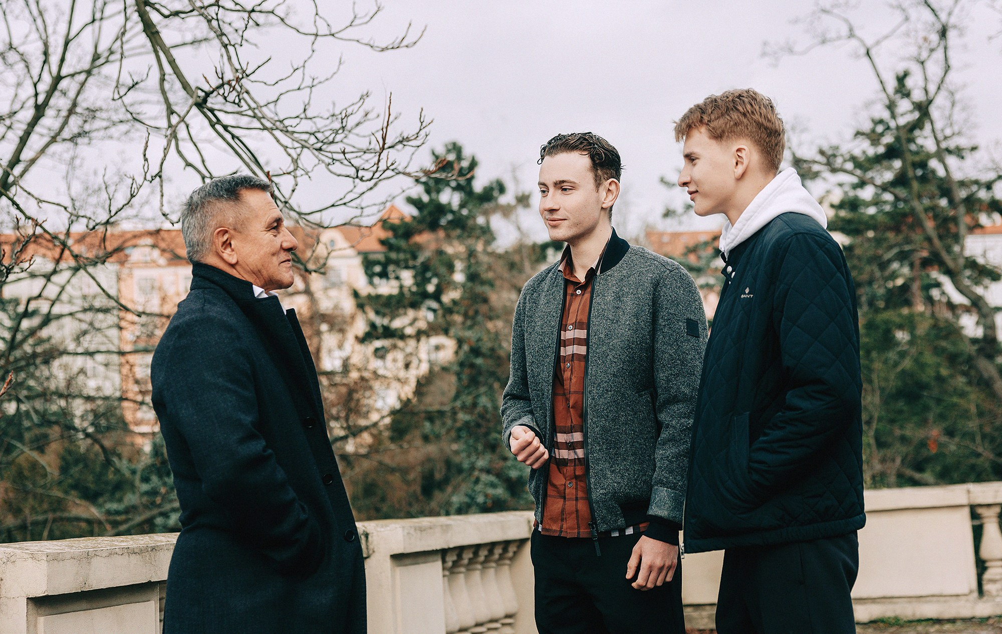 Наталья с семьей. Rodinný a svatební fotograf v Praze