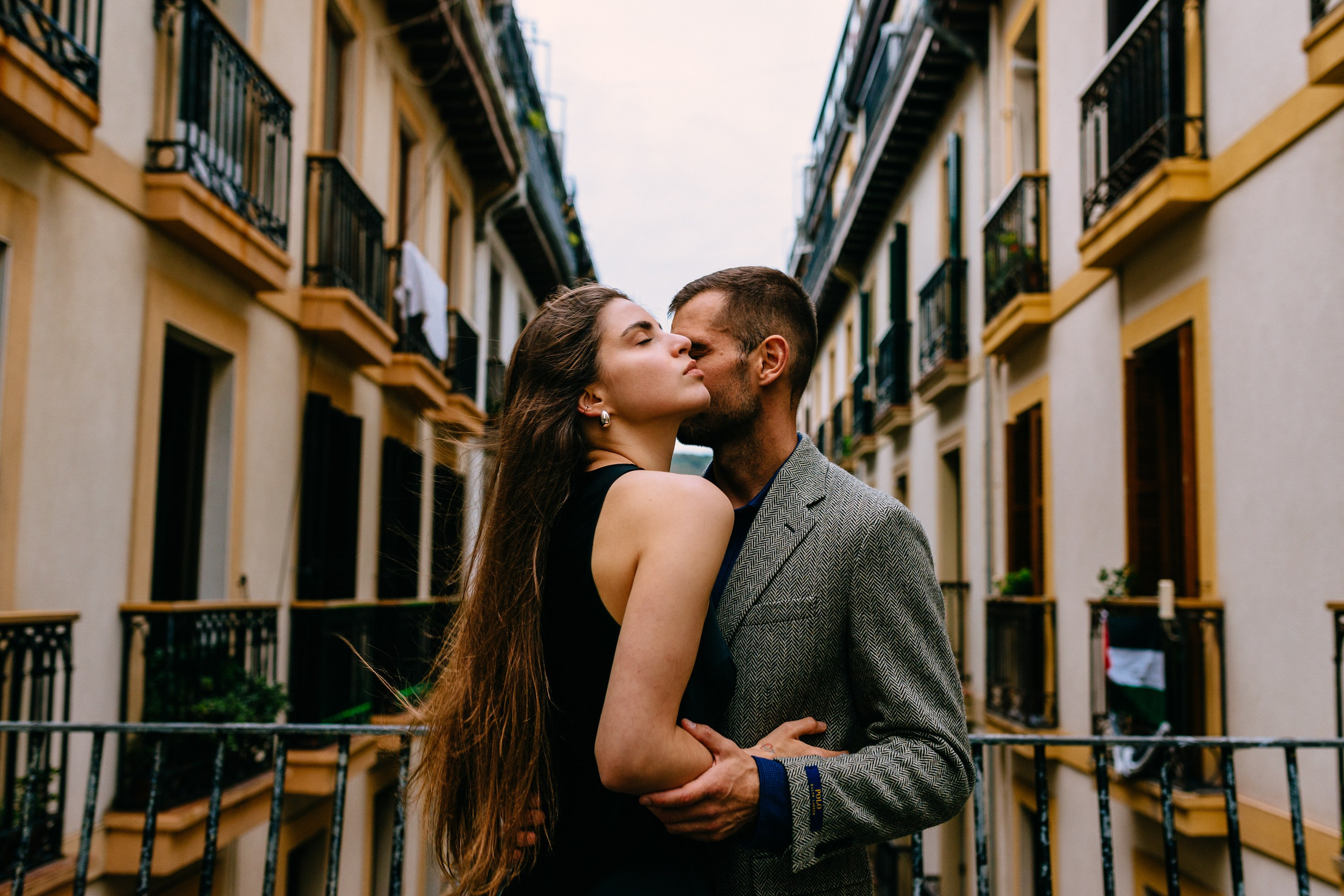 Mariage proposal in San-Sebastian Basque country. Photographer in Bilbao Irina Makou