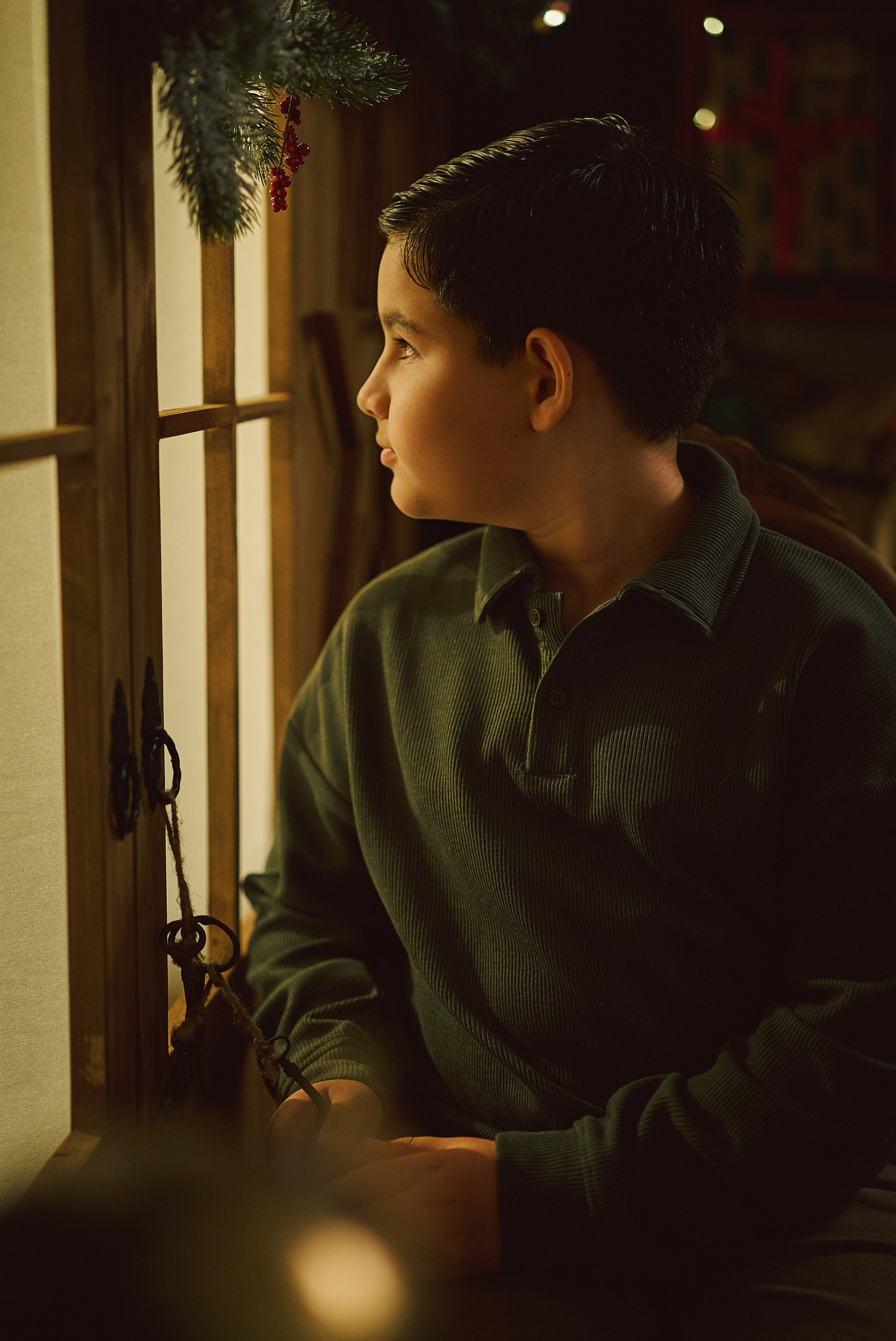 Sesión de fotos Navidad Tenerife. Fotógrafos en Tenerife dedicados a la fotografía de bebes, niños y familia