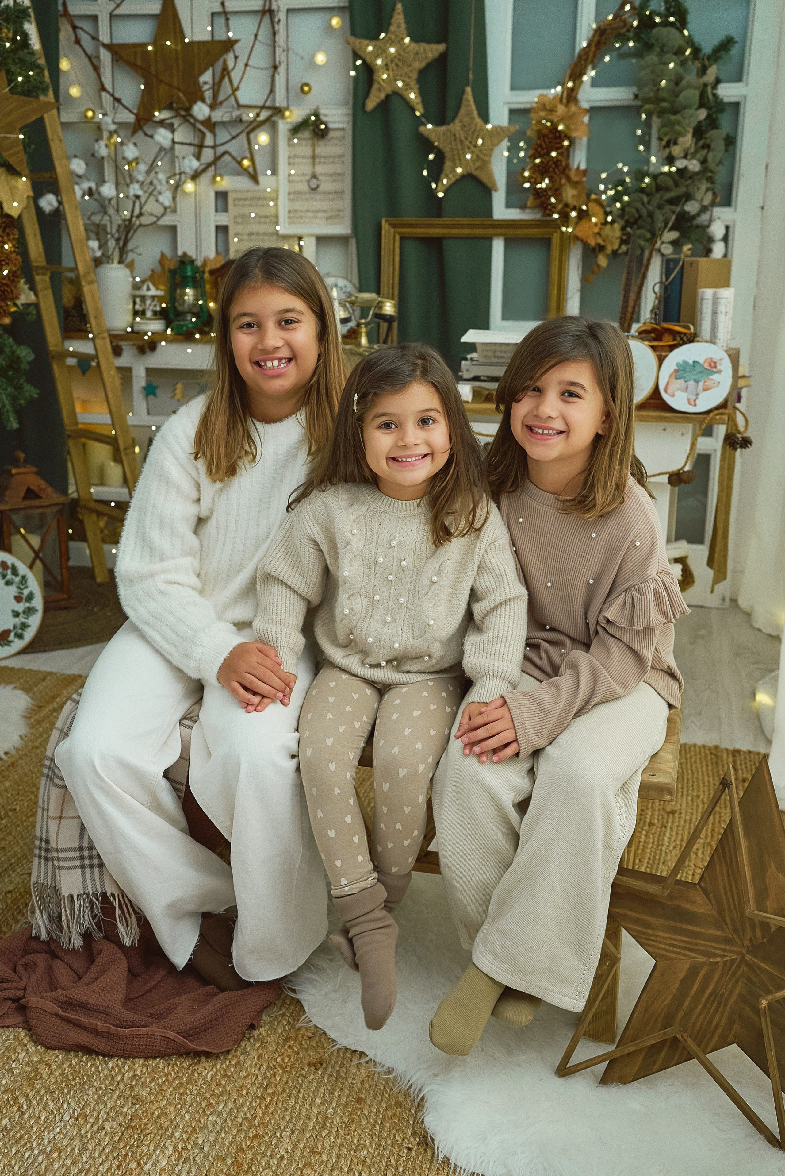 Sesión de fotos Navidad Tenerife. Fotógrafos en Tenerife dedicados a la fotografía de bebes, niños y familia