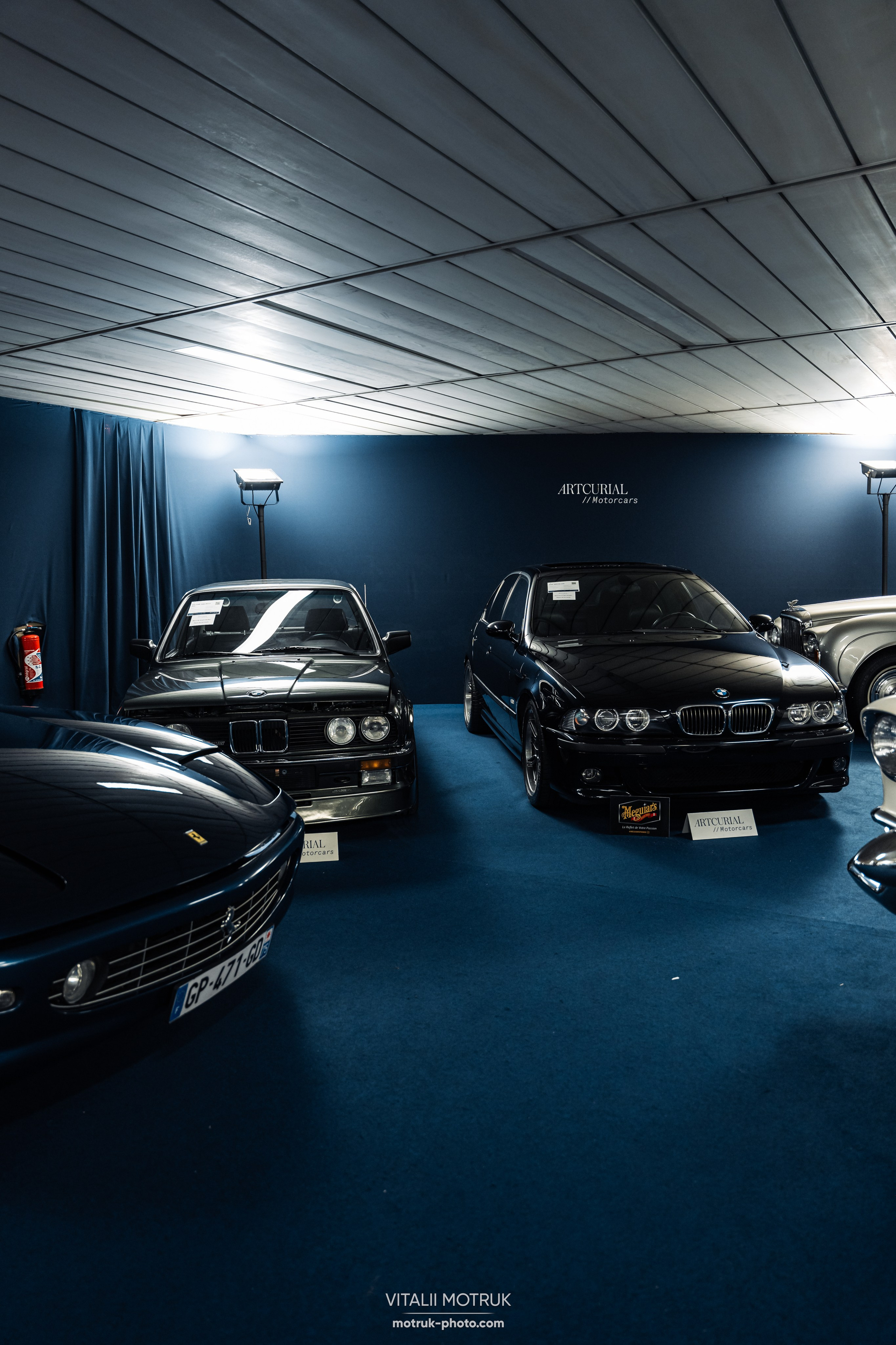 Artcurial Motorсars 2023. Photographe de voitures à Paris — Vitalii Motruk