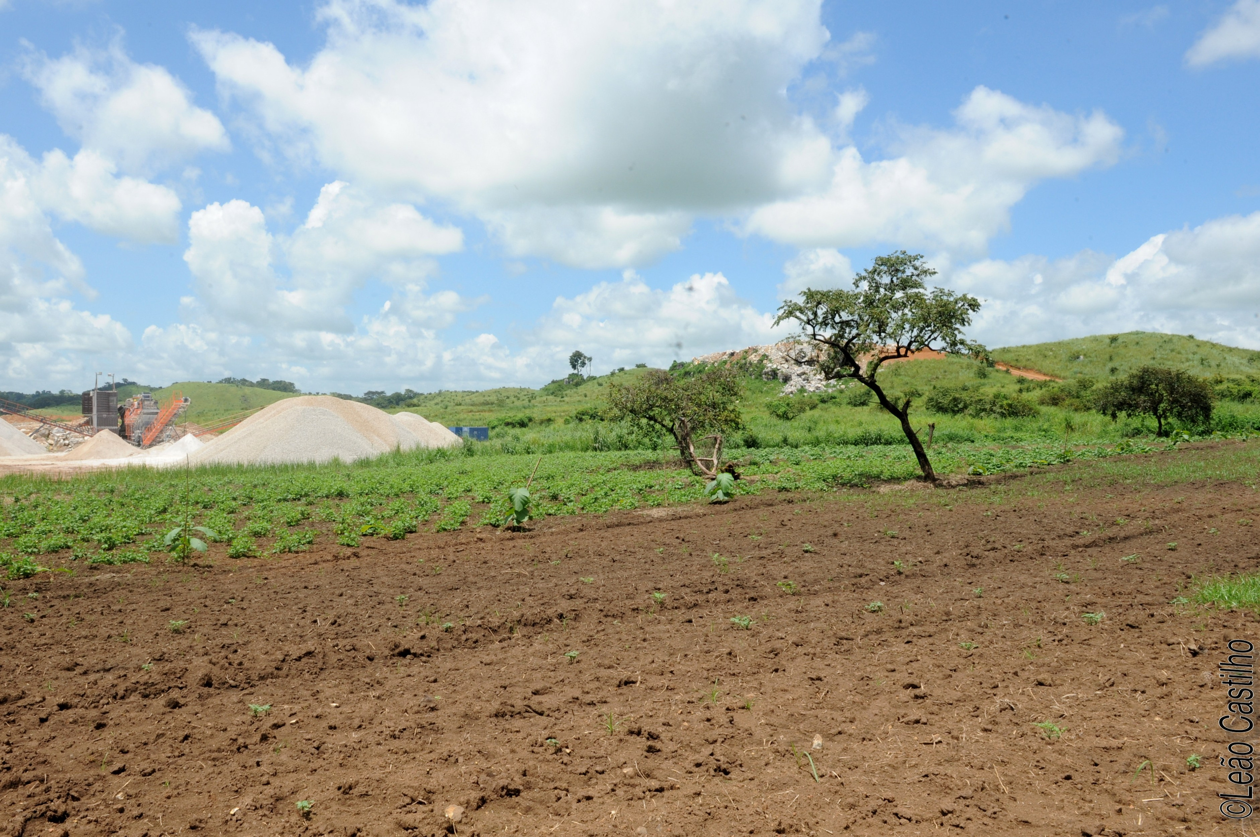 Photos of agriculture for the people of Muindi project. Simbahalu