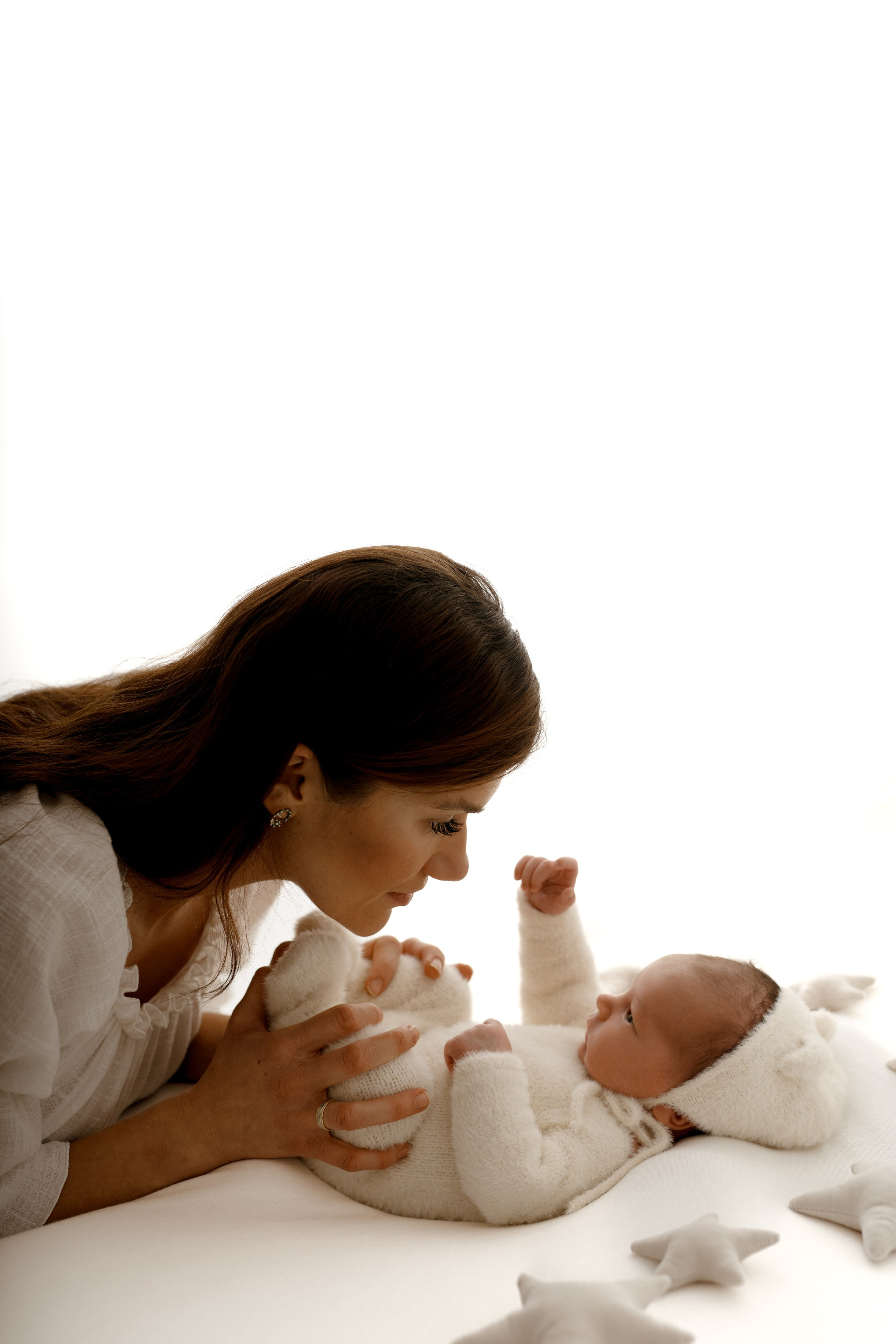 Malutki Szymuś na swojej pierwszej sesji. Fotograf Łódź - sesja ciążowa, noworodkowa, dziecięca. Studio w Łodzi