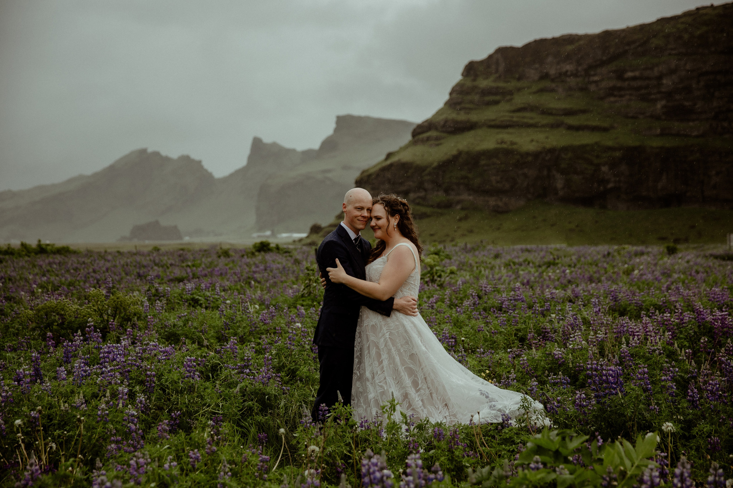 Iceland Elopement at Black Sand Beach. Iceland elopement photo and video | Nikolaichik Photo
