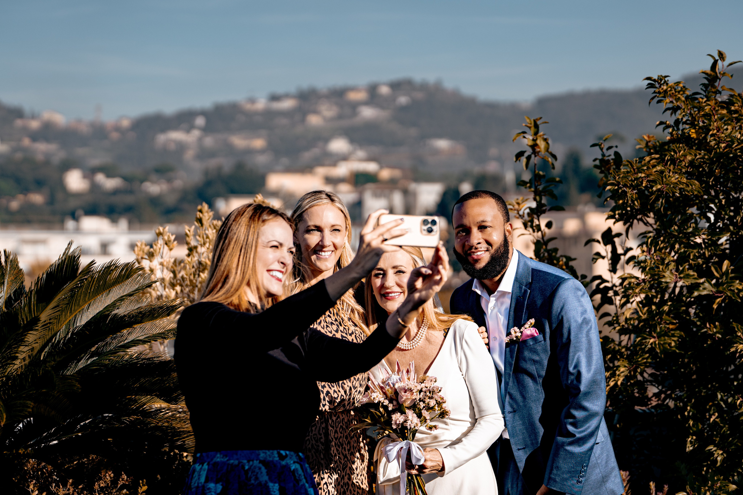 Nina & Nicholas. Modern Wedding in heart of Florence. Wedding Photographer in Italy