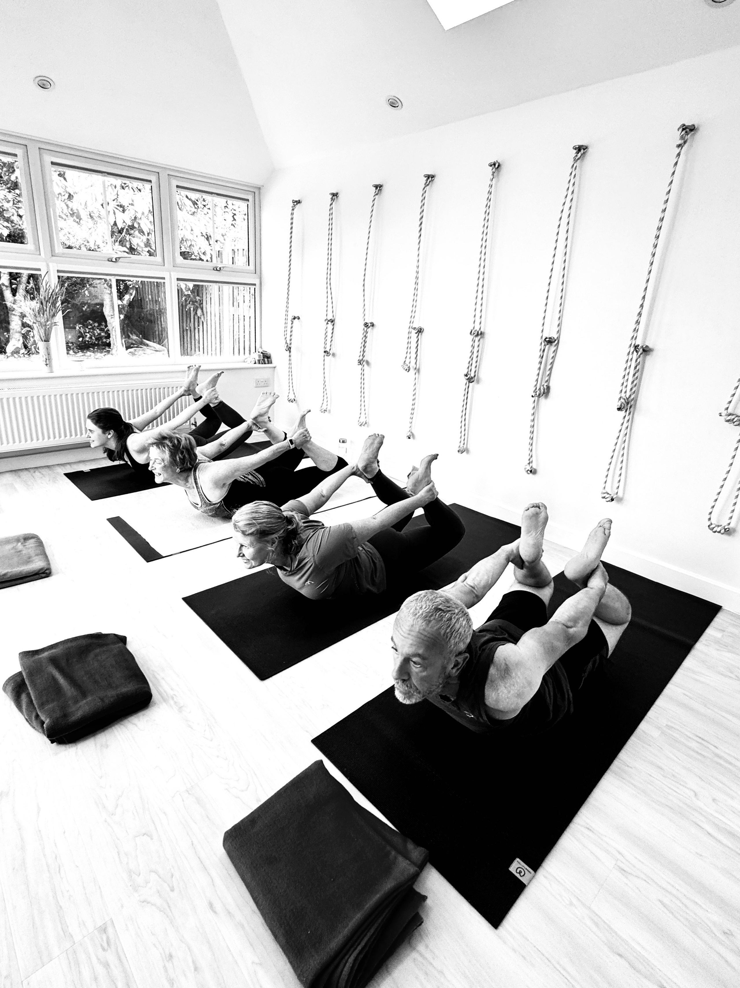 Iyengar yoga classes in private studio in Solihull. Iyengar Yoga in Solihull with Irina Zoteeva