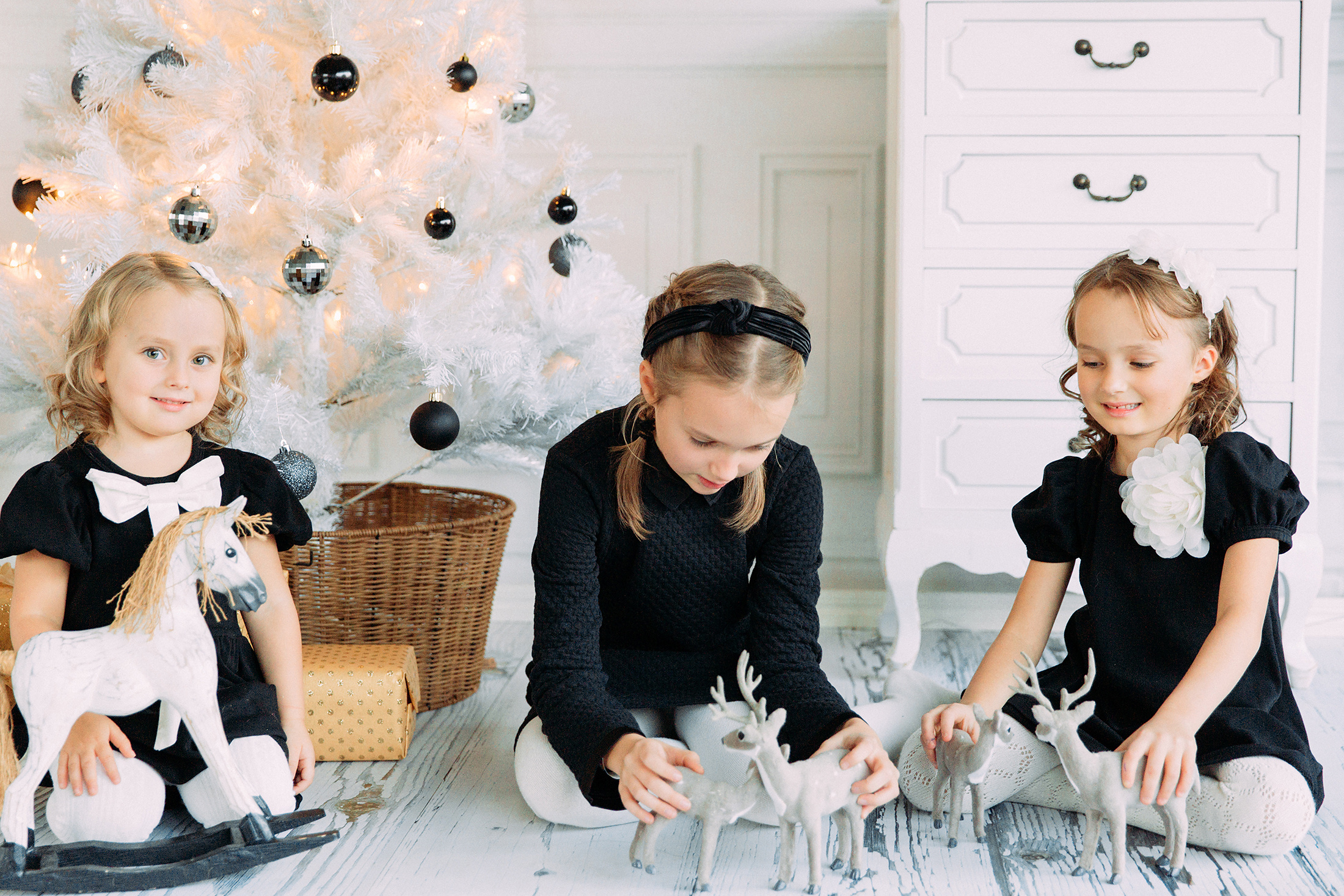 Joulun taikaa — joulukorttikuvaus lapsille